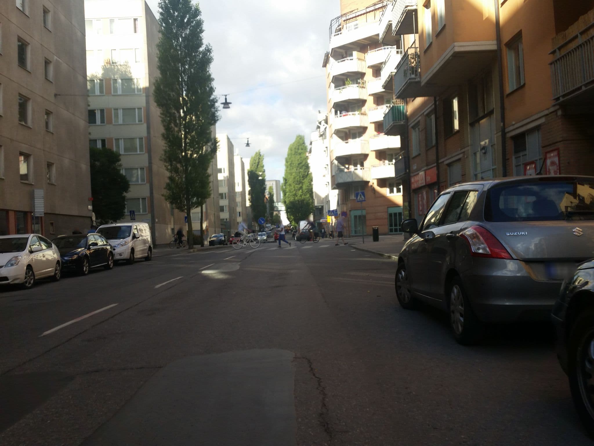 Street view near Alexandra Hotel, Södermalm — © haxpett (CC BY-SA · Mapillary)