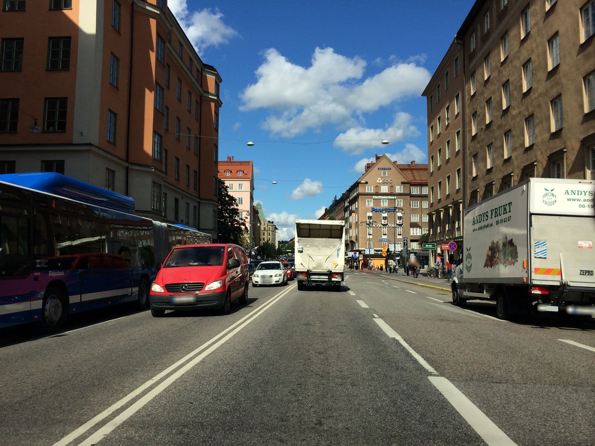 Street view near Castle Hotel, Kungsholmen — © andreas_p (CC BY-SA · Mapillary)
