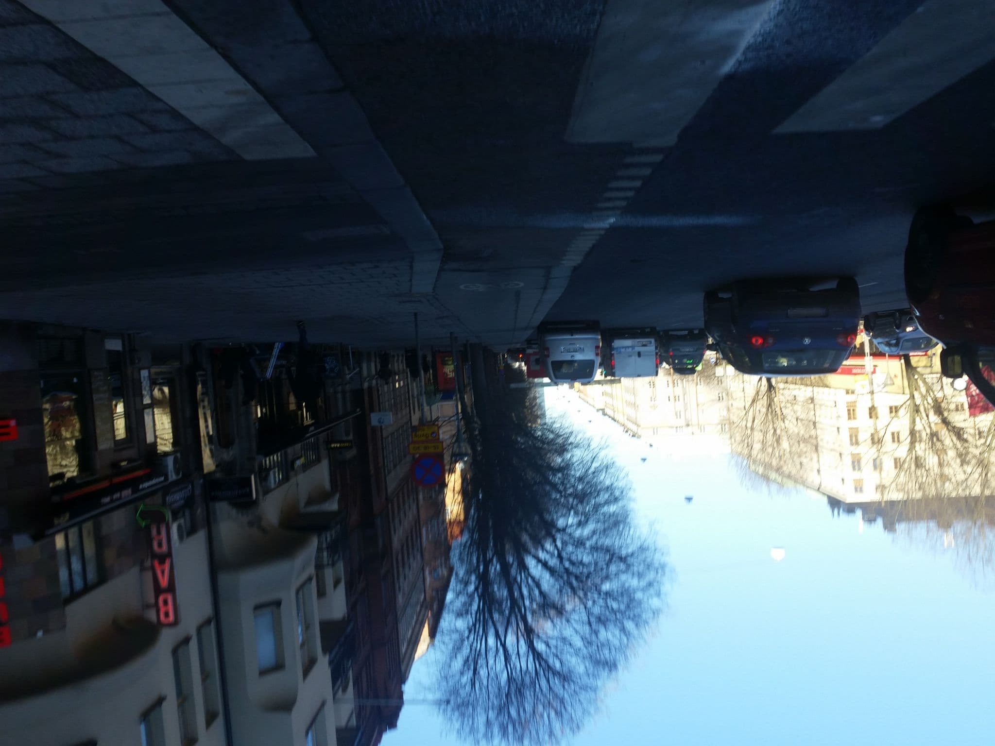 Street view near Hotell Rosenbom, Vasastaden — © haxpett (CC BY-SA · Mapillary)