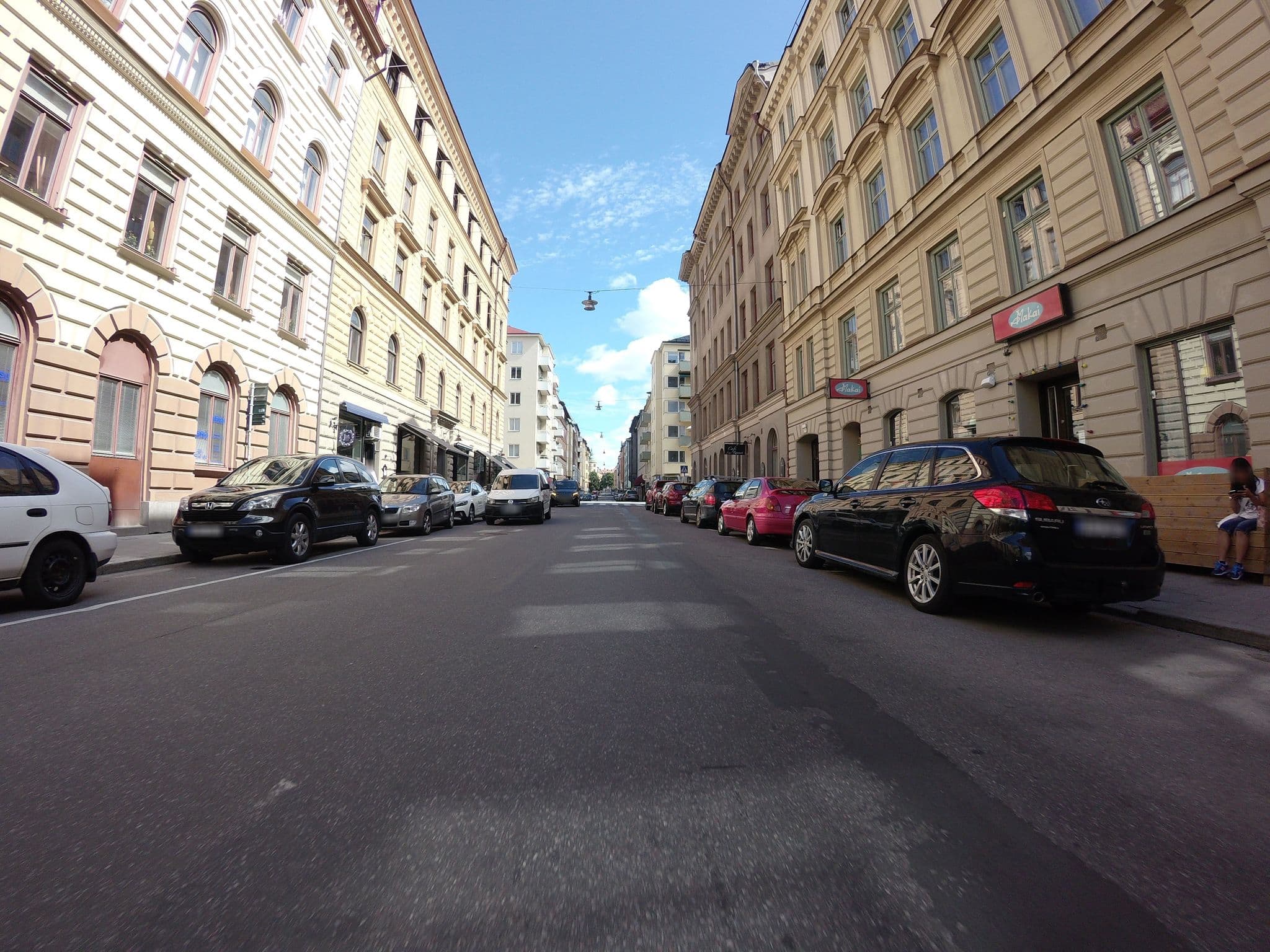 Street view near Hotel Hansson, Vasastaden — © andreas_p (CC BY-SA · Mapillary)