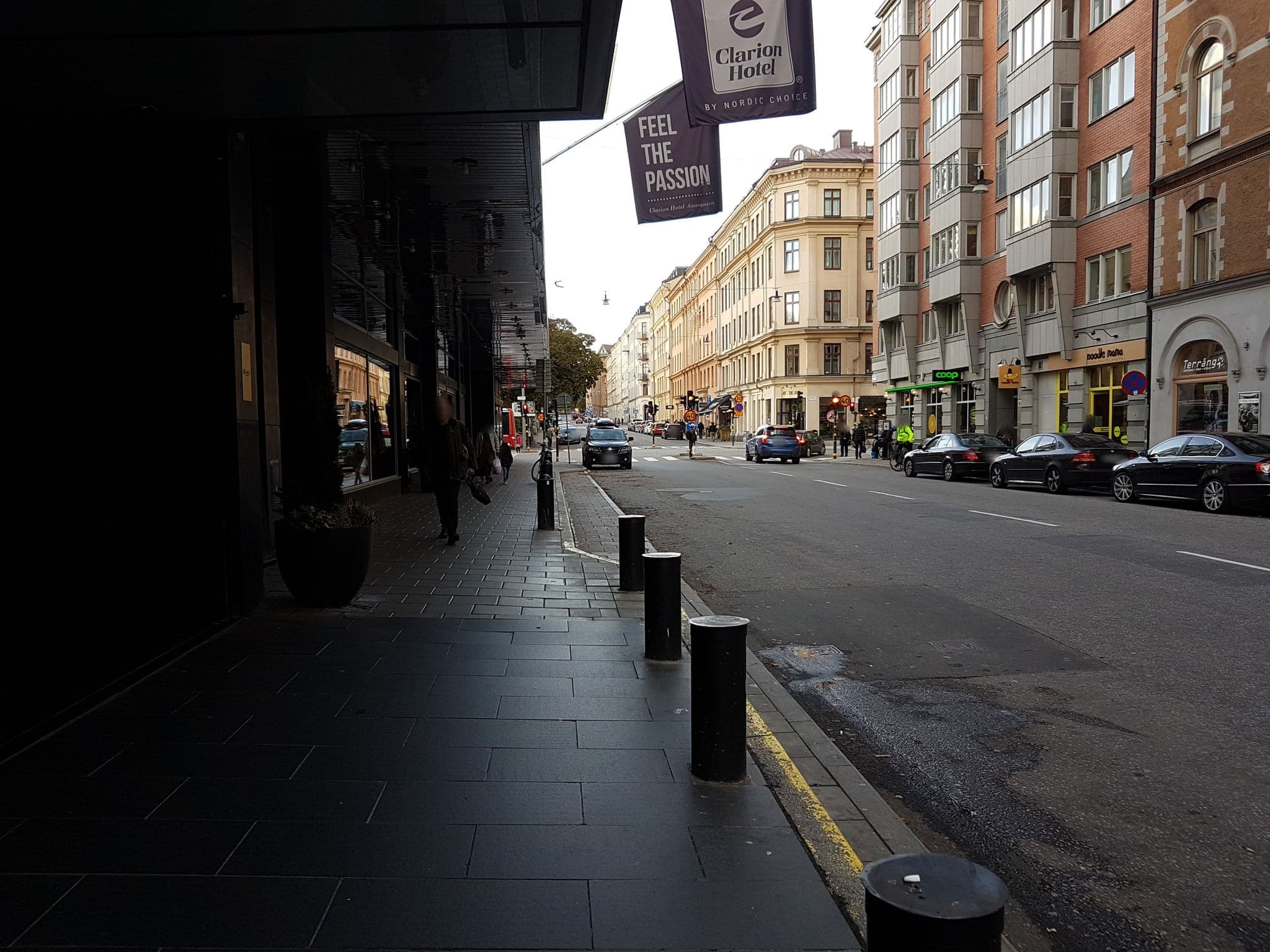 Street view near First Management, Kungsholmen — © jopparn (CC BY-SA · Mapillary)