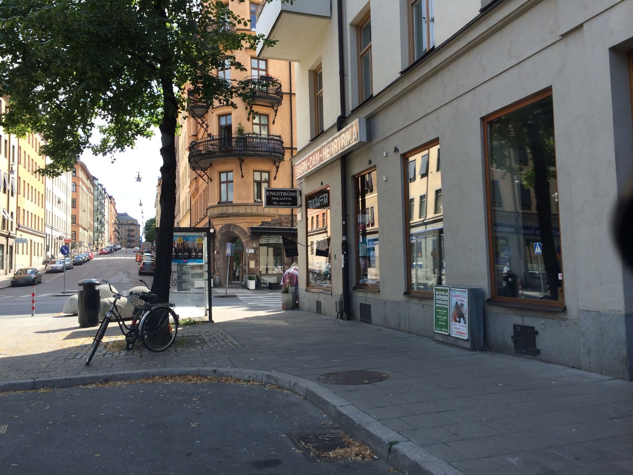 Street view near Bergvillan Konferens, Kungsholmen — © andreas_p (CC BY-SA · Mapillary)