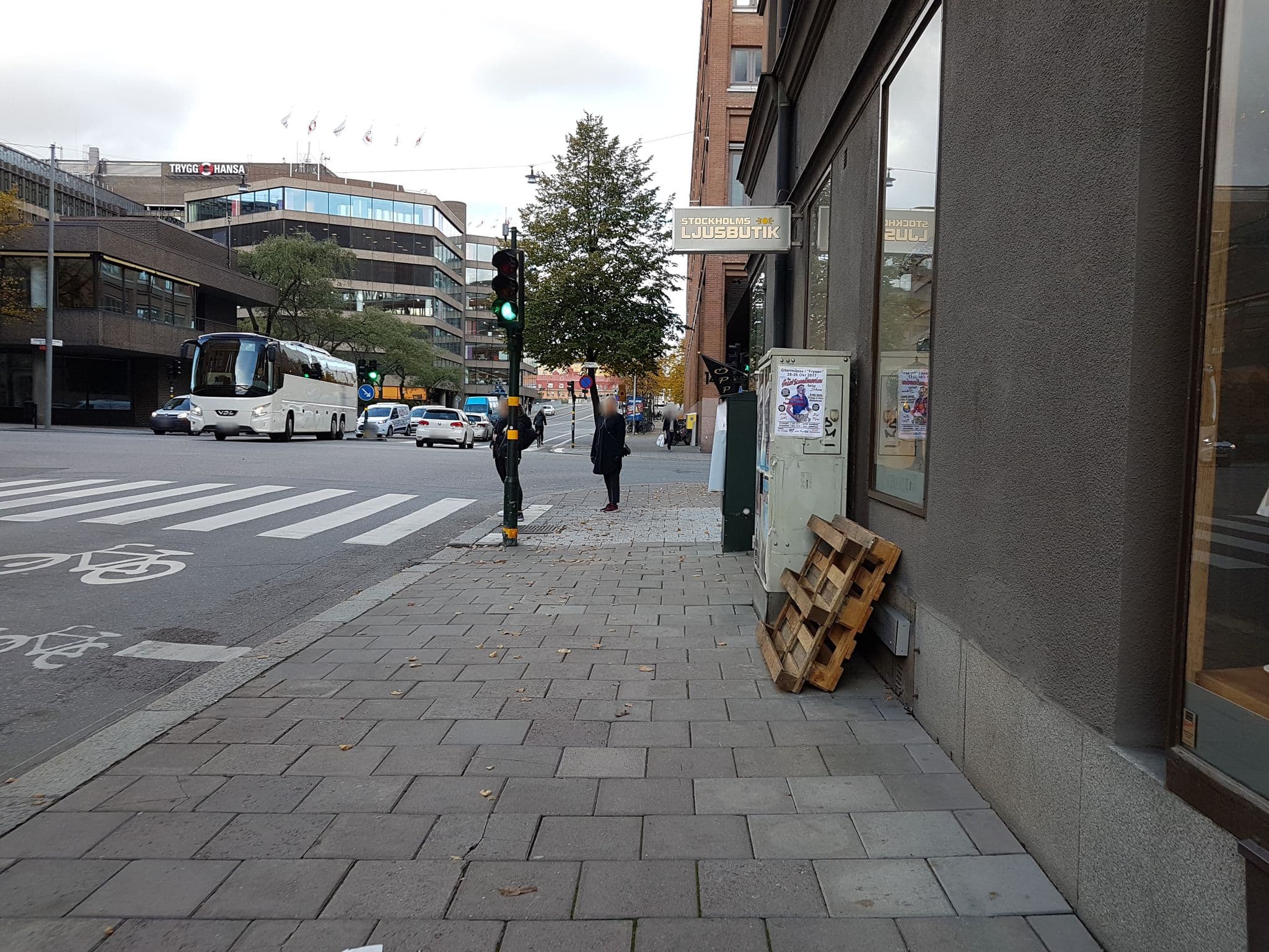 Street view near Abbes Hostel Central Station, Kungsholmen — © jopparn (CC BY-SA · Mapillary)