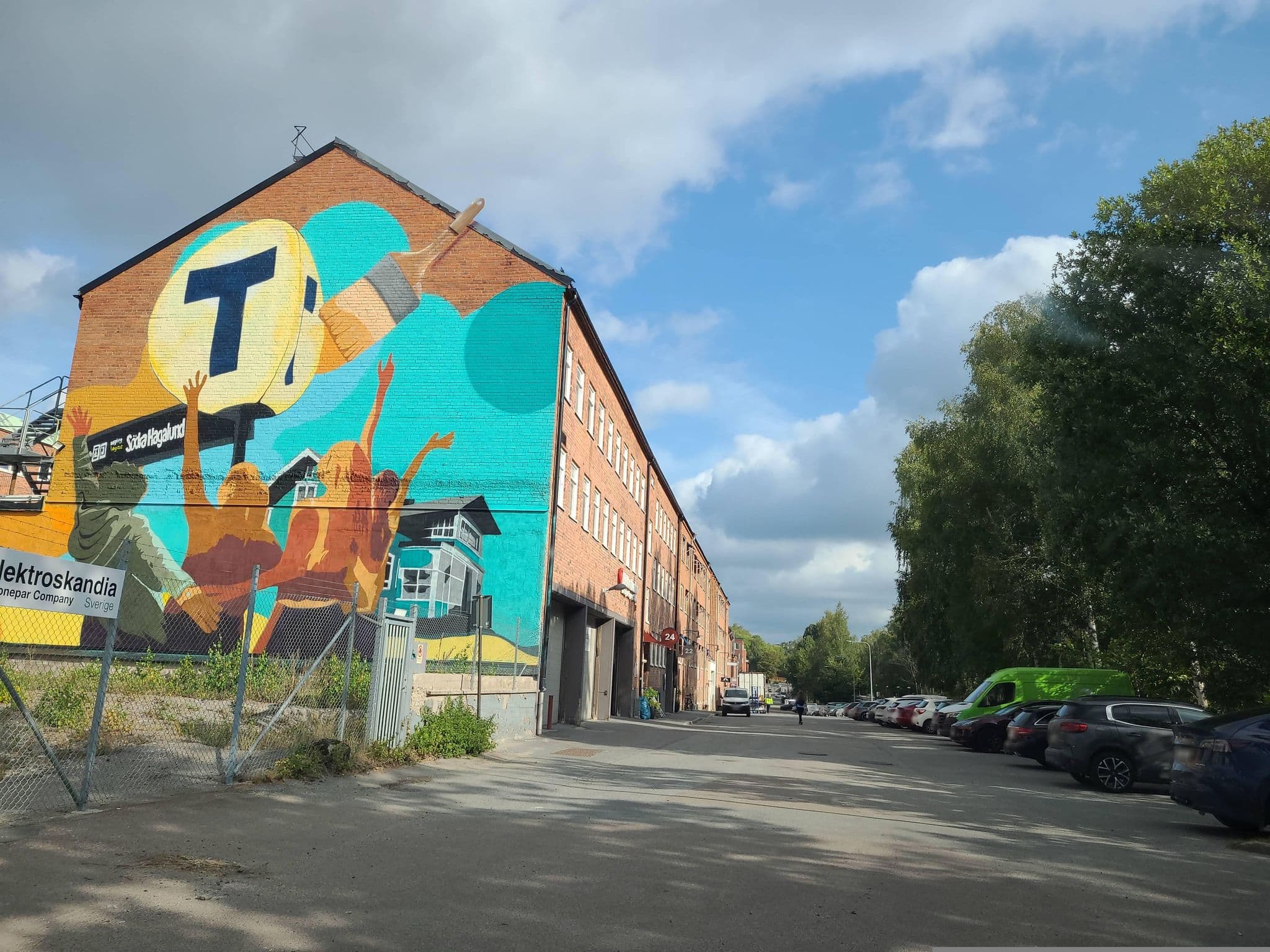 Street view near Wärdshuset Solnahöjd, Solna — © jopparn2 (CC BY-SA · Mapillary)