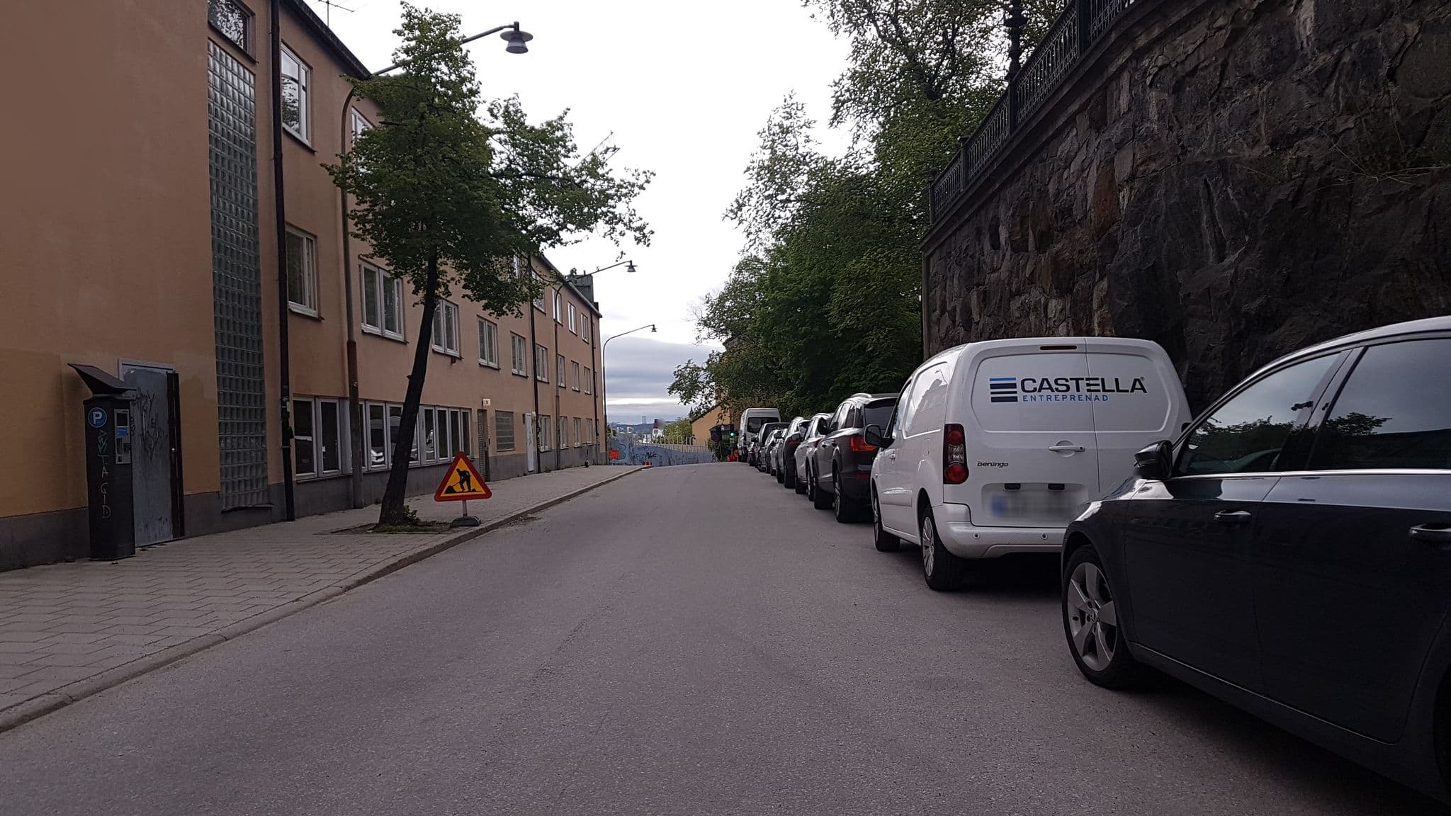 Street view near Scandic Sjöfartshotellet, Södermalm — © haxpett (CC BY-SA · Mapillary)