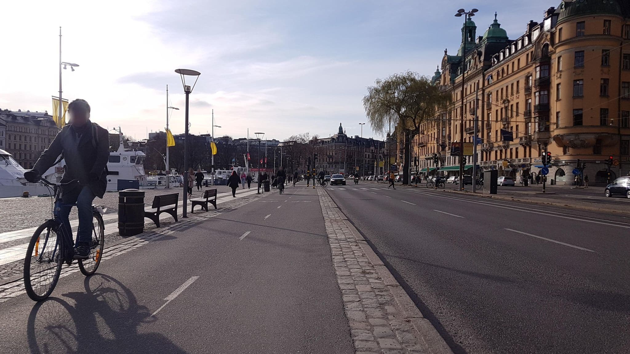 Street view near hotel diplomst #308, Stockholm — © haxpett (CC BY-SA · Mapillary)