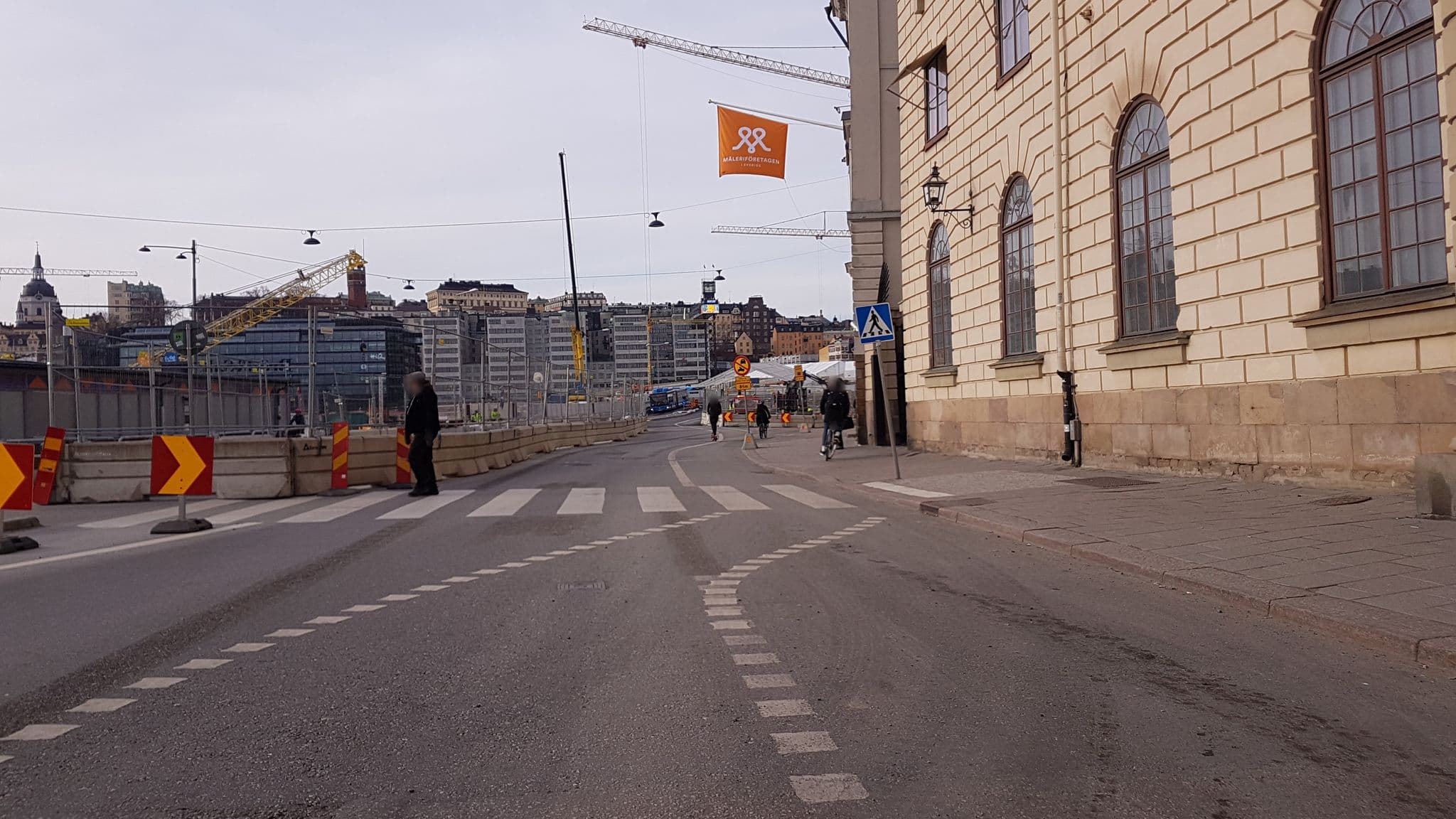 Street view near 2kronor Hostel Old Town, Gamla Stan — © haxpett (CC BY-SA · Mapillary)