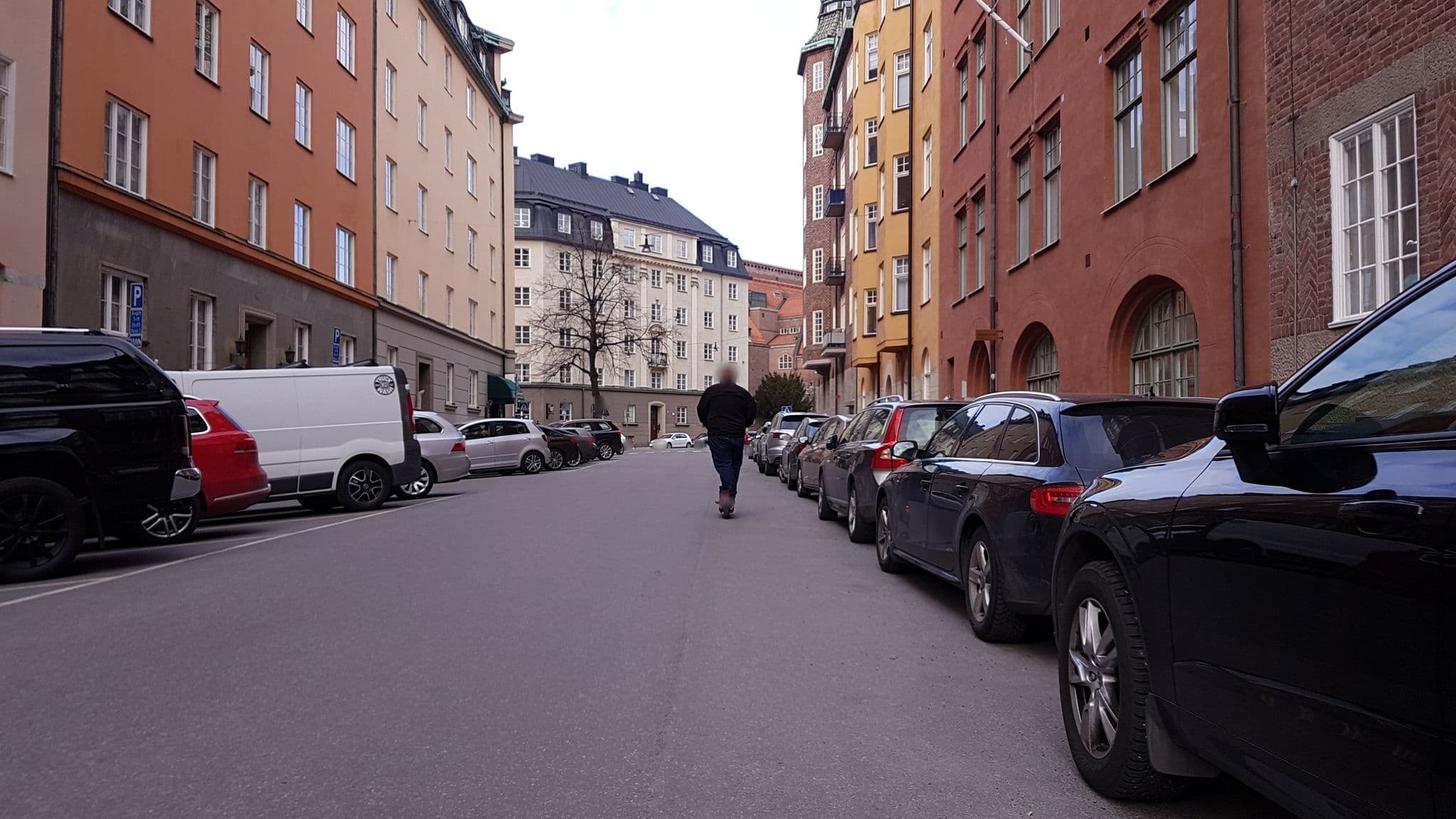 Street view near Hotell Tre Små Rum, Östermalm — © haxpett (CC BY-SA · Mapillary)