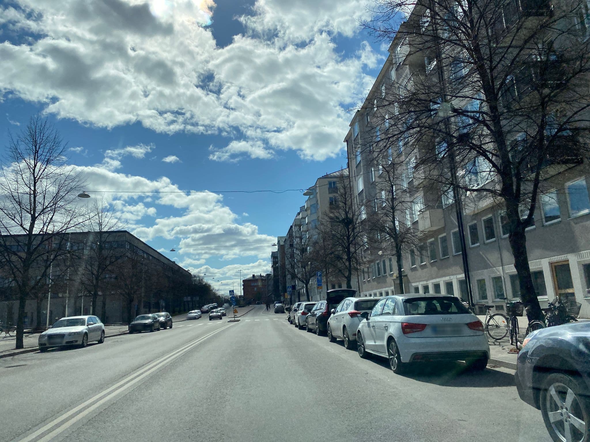 Street view near Checkin Apartments, Östermalm — © andreas_p (CC BY-SA · Mapillary)