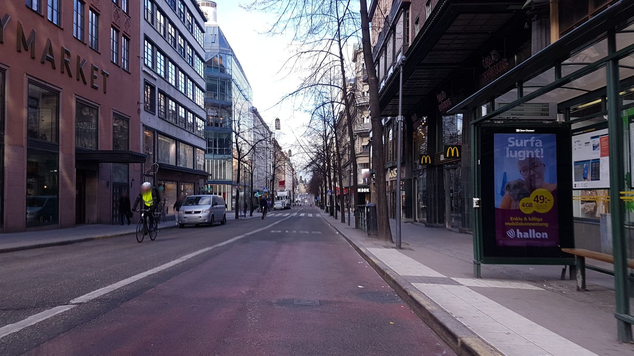 Street view near Scandic Kungsgatan, Stockholm — © haxpett (CC BY-SA · Mapillary)