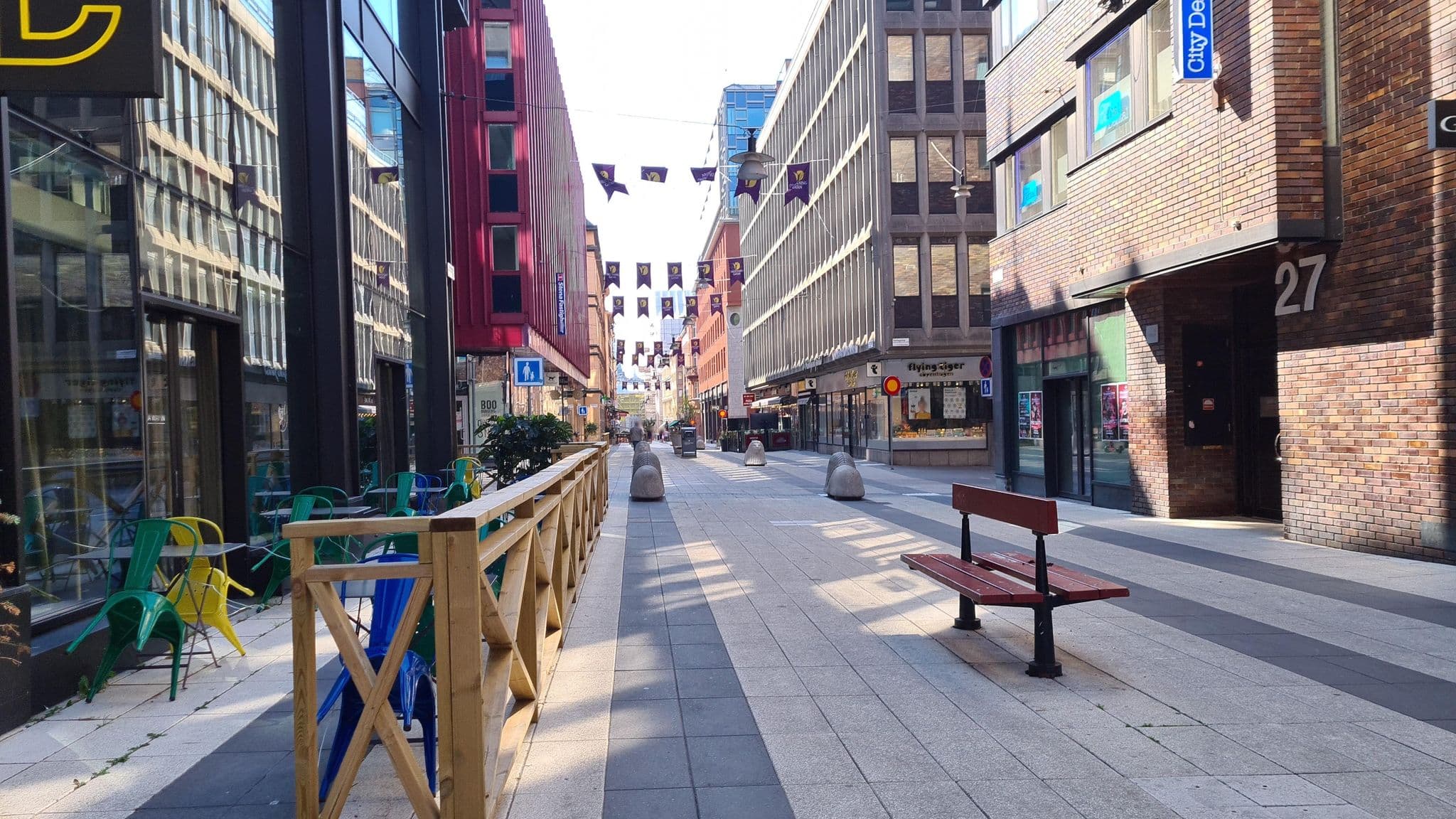 Street view near Sergel Spa & Fitness, Stockholm — © peterneubauer (CC BY-SA · Mapillary)