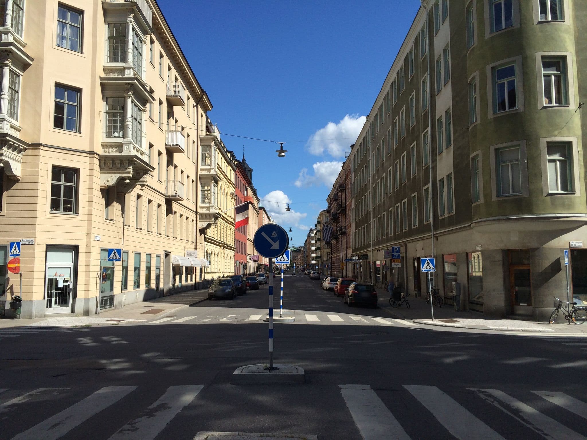 Street view near A&Be Hotel, Östermalm — © andreas_p (CC BY-SA · Mapillary)