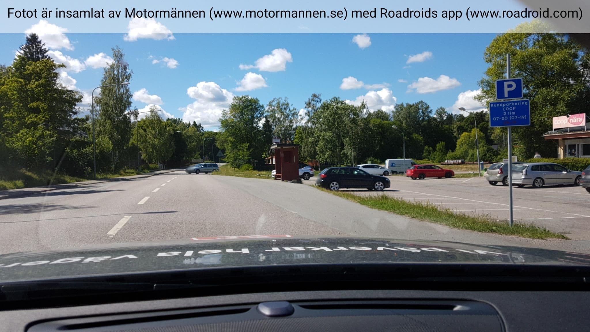 Street view near Augusts Värdshus, Sävja — © roadroid (CC BY-SA · Mapillary)