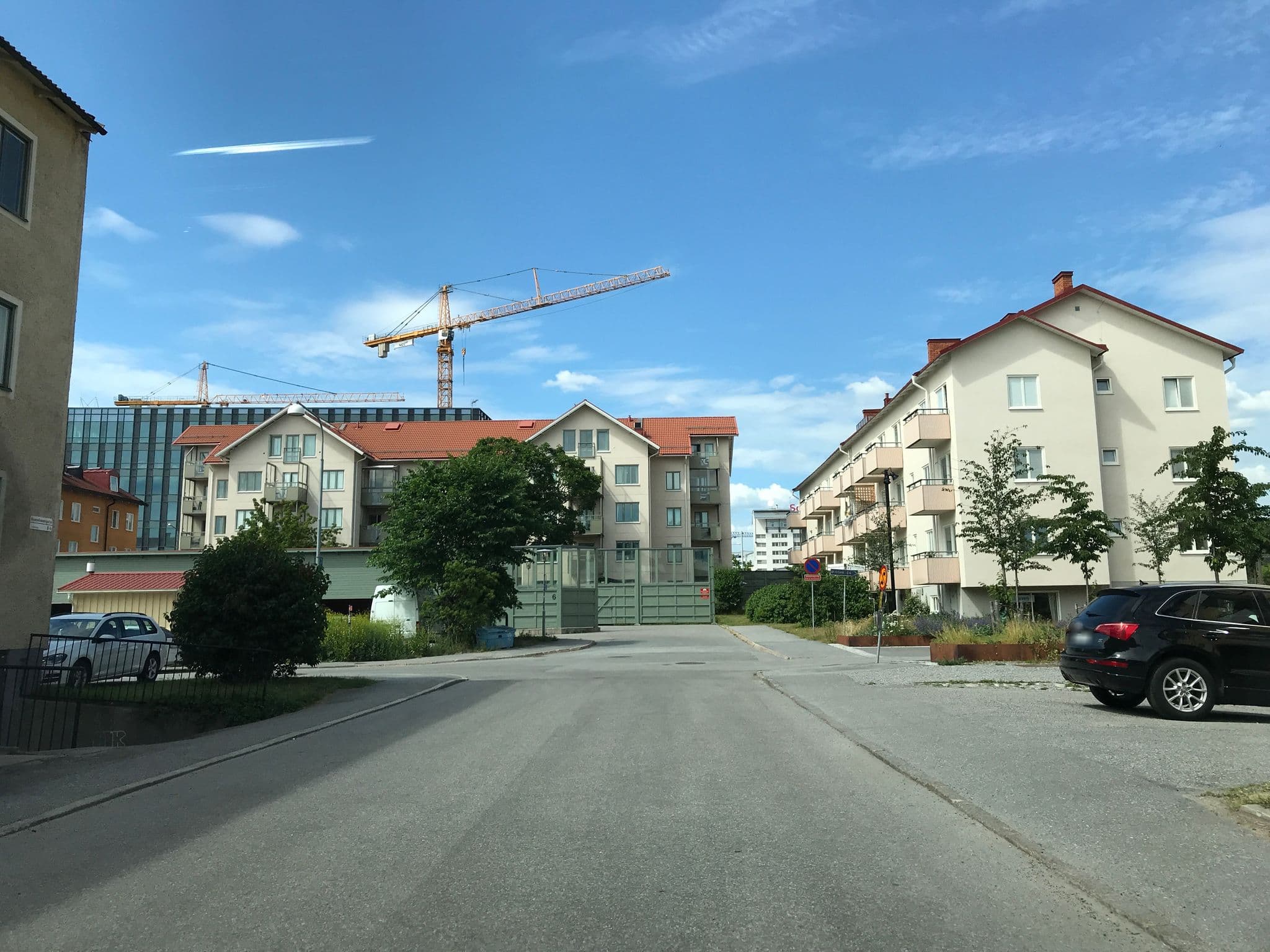 Street view near Ulven's Lya, Bergshamra — © andreas_p (CC BY-SA · Mapillary)