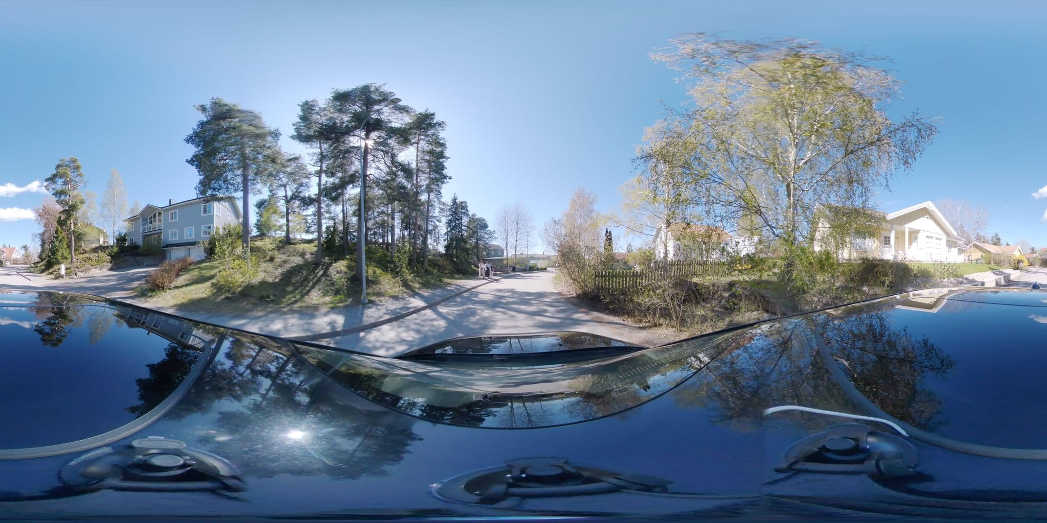 Street view near Sorefa, Älta — © bruno360 (CC BY-SA · Mapillary)