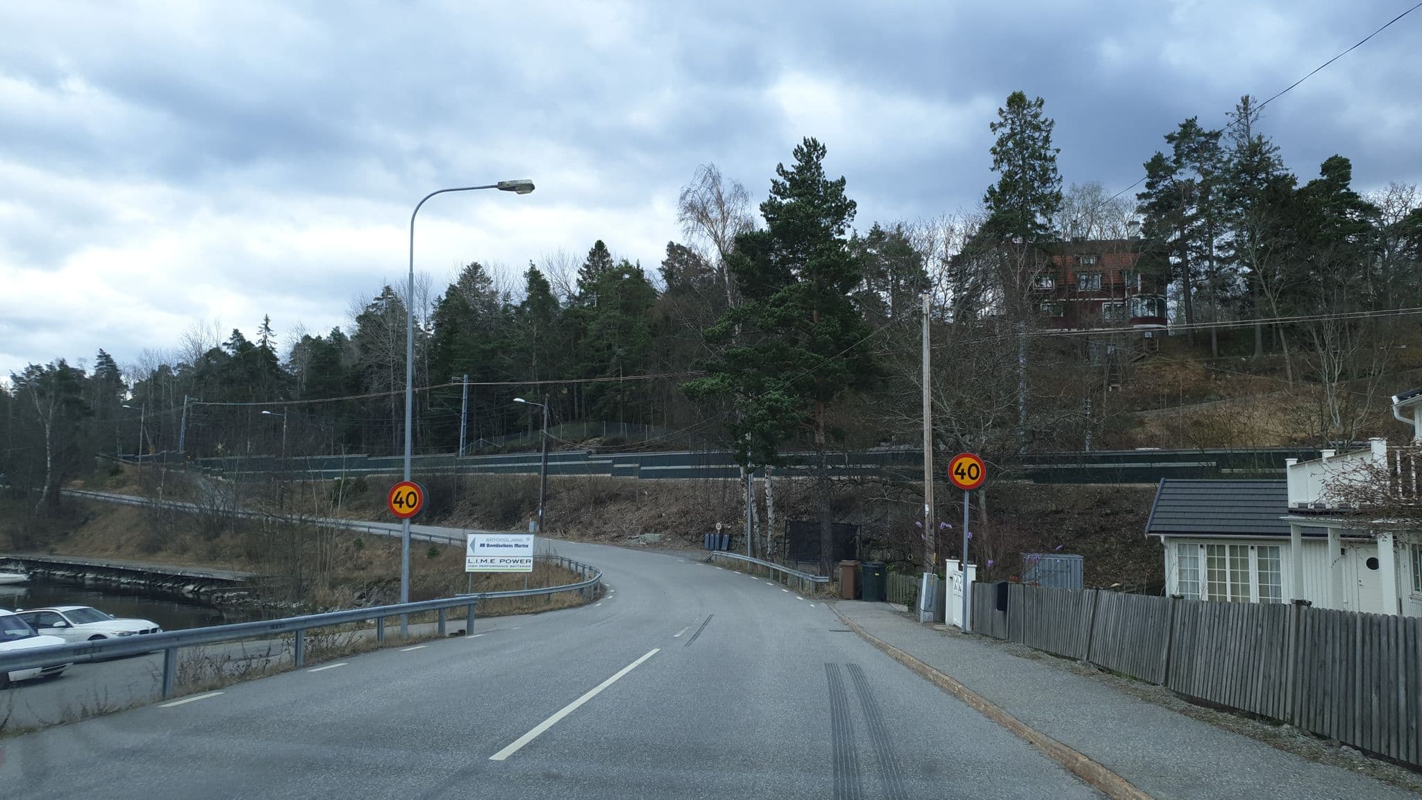 Street view near Duvnas Bed & Breakfast, Nacka — © jopparn (CC BY-SA · Mapillary)