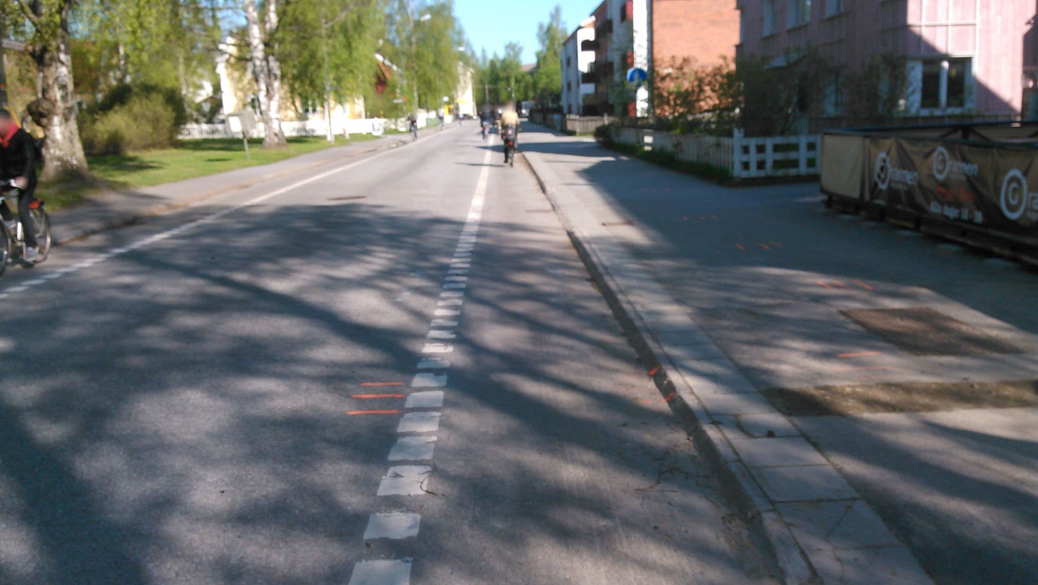 Street view near CFL Cargo, Umeå — © mmn (CC BY-SA · Mapillary)