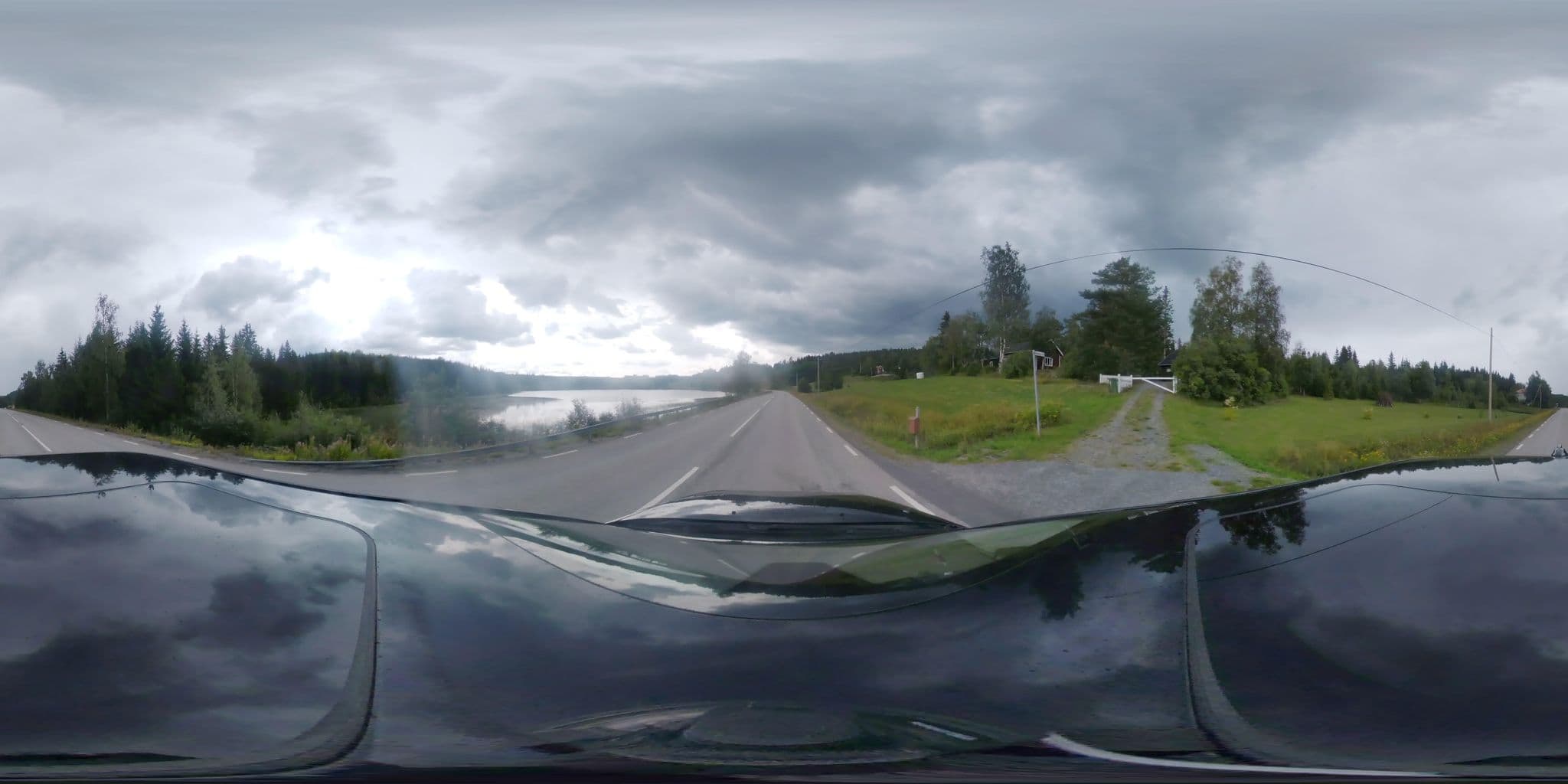 Street view near Åsängens B&B, annexet, Kramfors — © bruno360 (CC BY-SA · Mapillary)