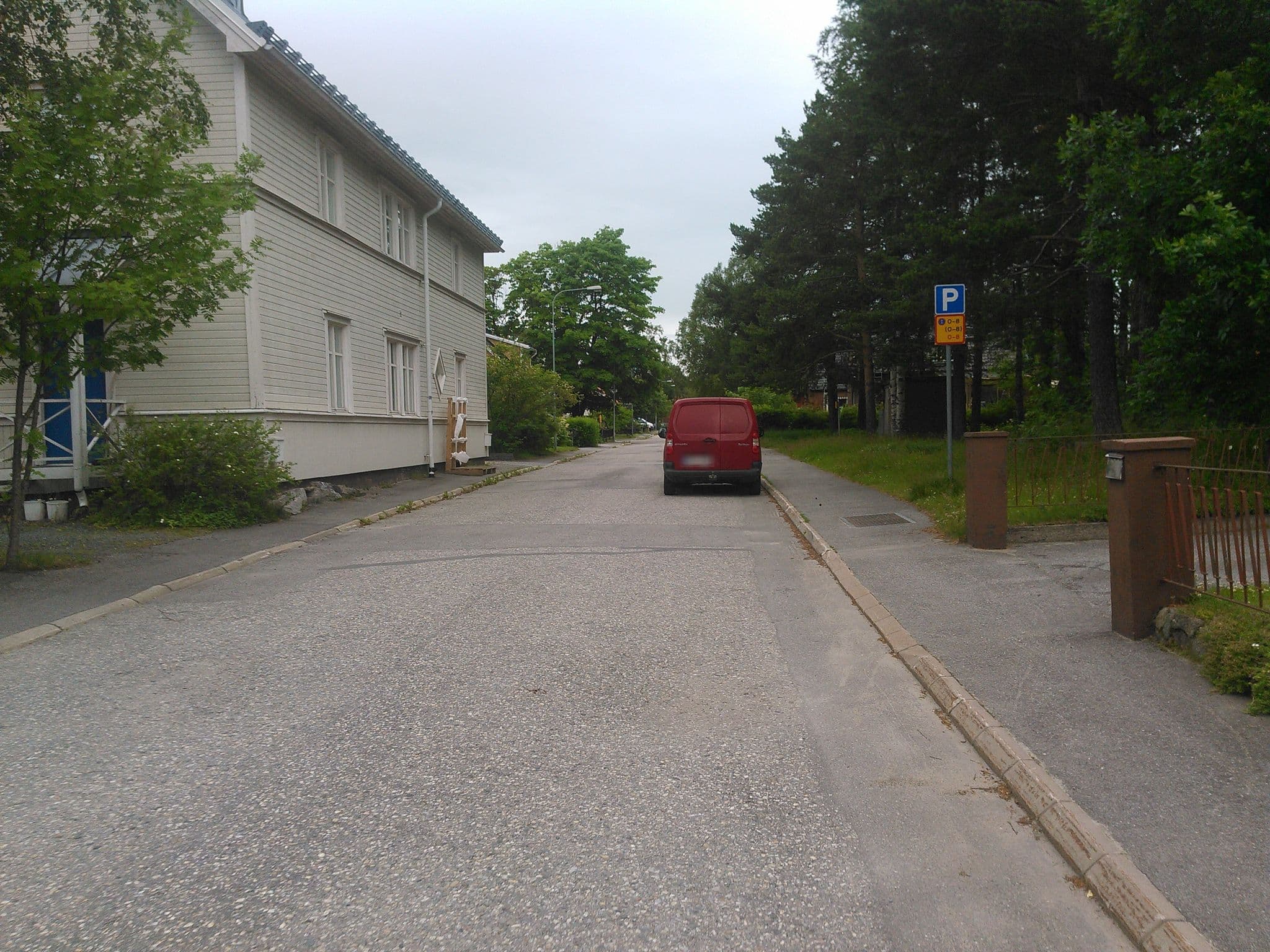Street view near P's Mind, Umeå — © mmn (CC BY-SA · Mapillary)