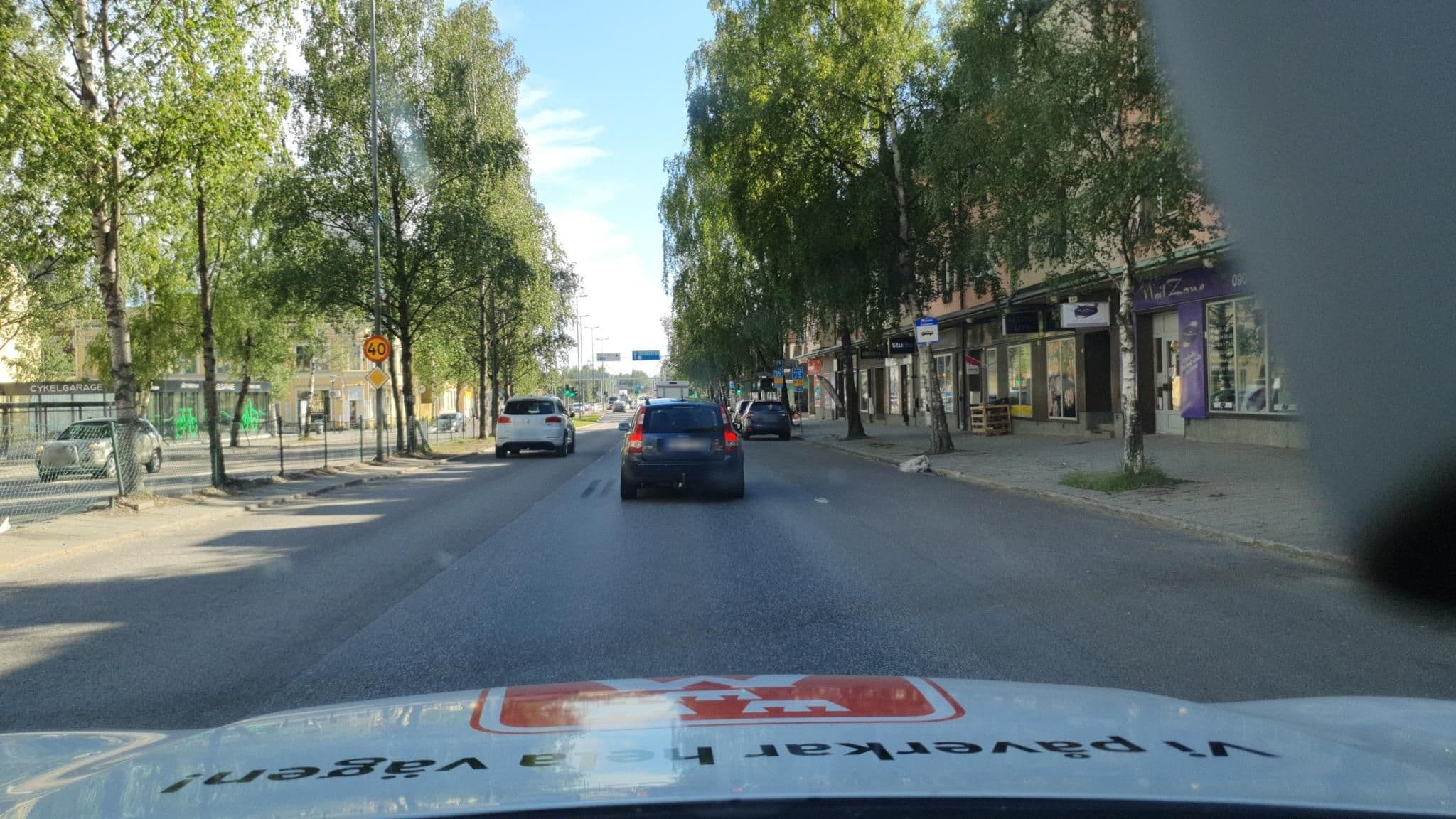 Street view near STF Hostel Umeå, Umeå — © roadroid (CC BY-SA · Mapillary)