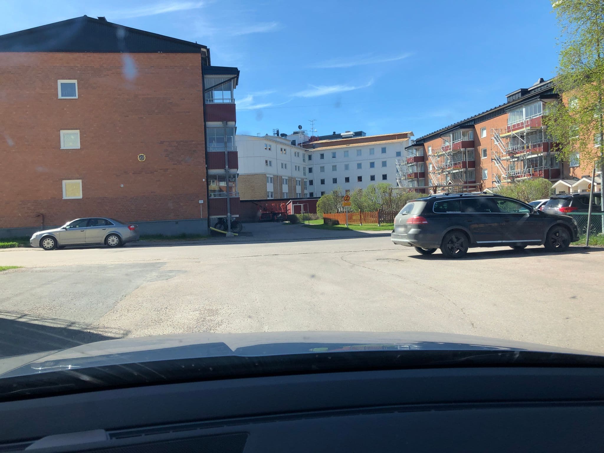 Street view near Pensionat Augustin, Gällivare — © adville (CC BY-SA · Mapillary)