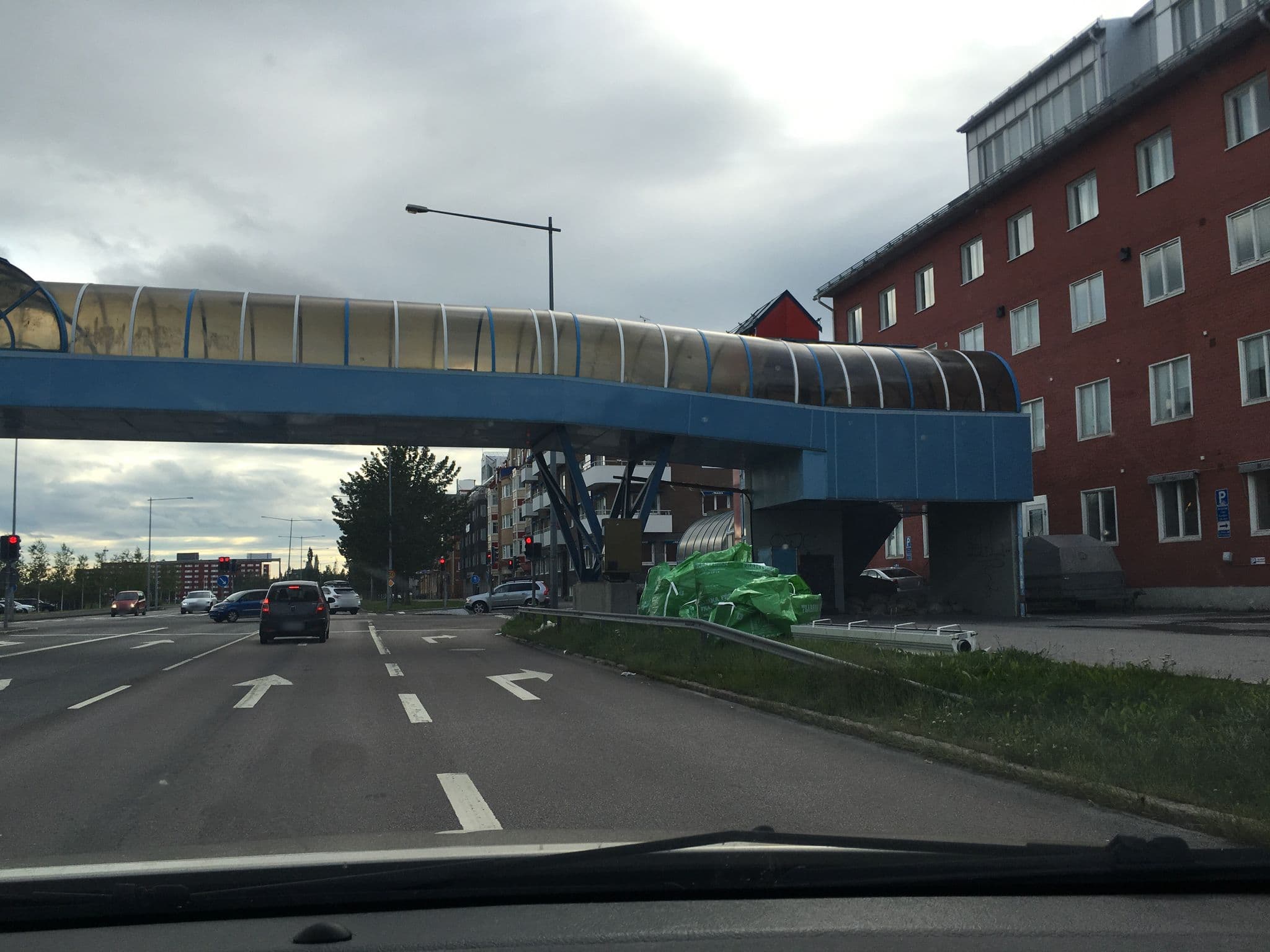 Street view near Innankrogen, Luleå — © janm67 (CC BY-SA · Mapillary)