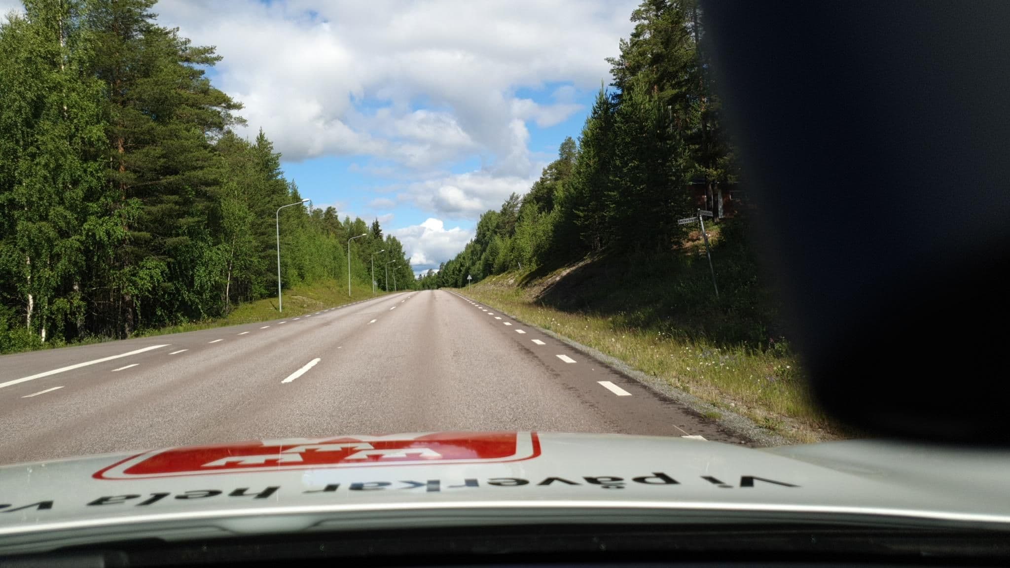Street view near Brittas Pensionat, Boden — © roadroid (CC BY-SA · Mapillary)