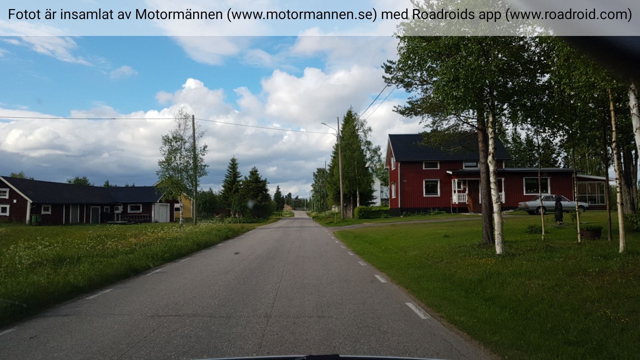 Street view near Explore The North, Pajala — © roadroid (CC BY-SA · Mapillary)