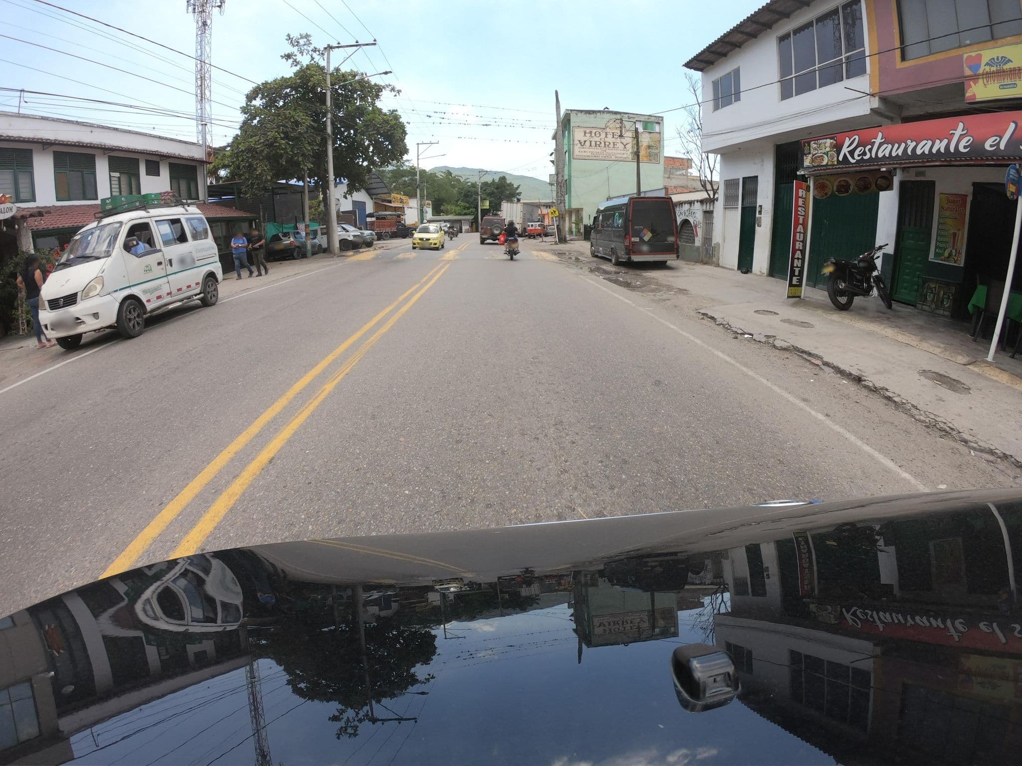 Street view near Hotel El Virrey, Guaduas — © angoca (CC BY-SA · Mapillary)