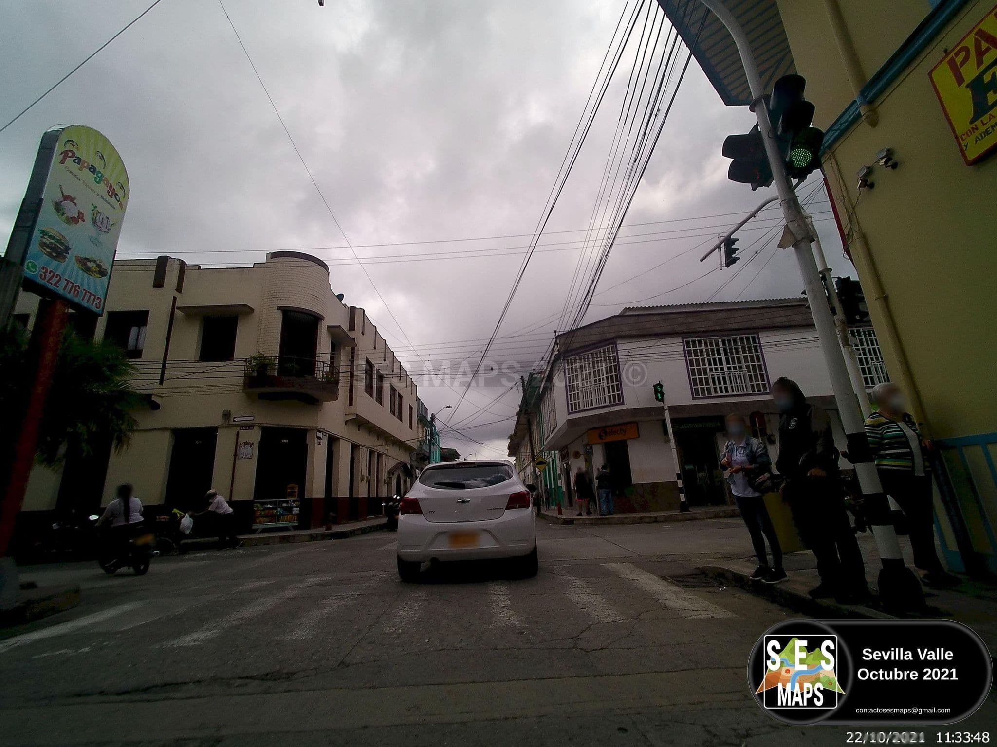 Street view near Hotel Sevilla, Sevilla — © SESMAPS (CC BY-SA · Mapillary)