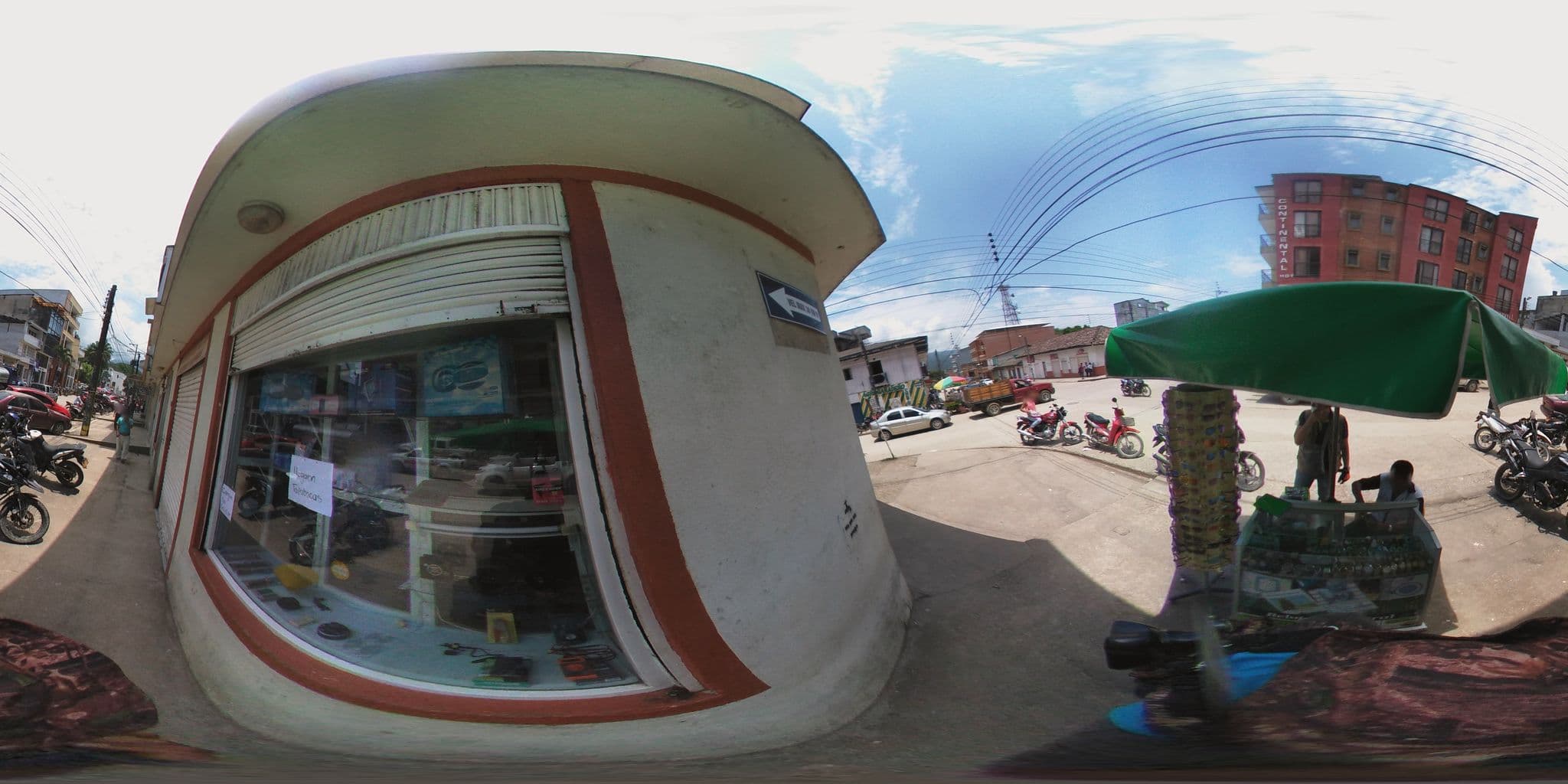 Street view near Hotel Continental, Mocoa — © humano (CC BY-SA · Mapillary)