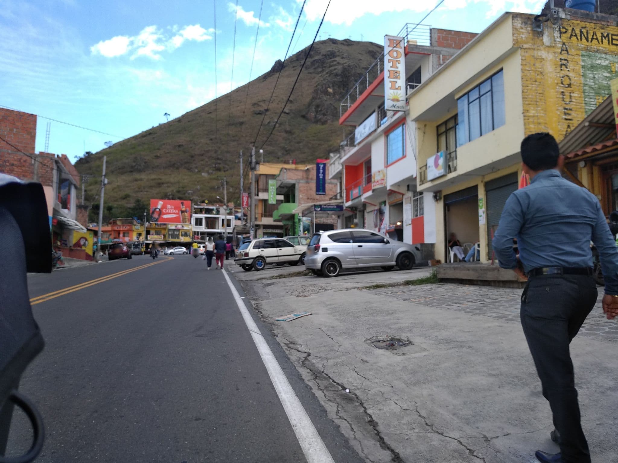 Street view near Hotel Moros, Imués — © nomadmapper (CC BY-SA · Mapillary)