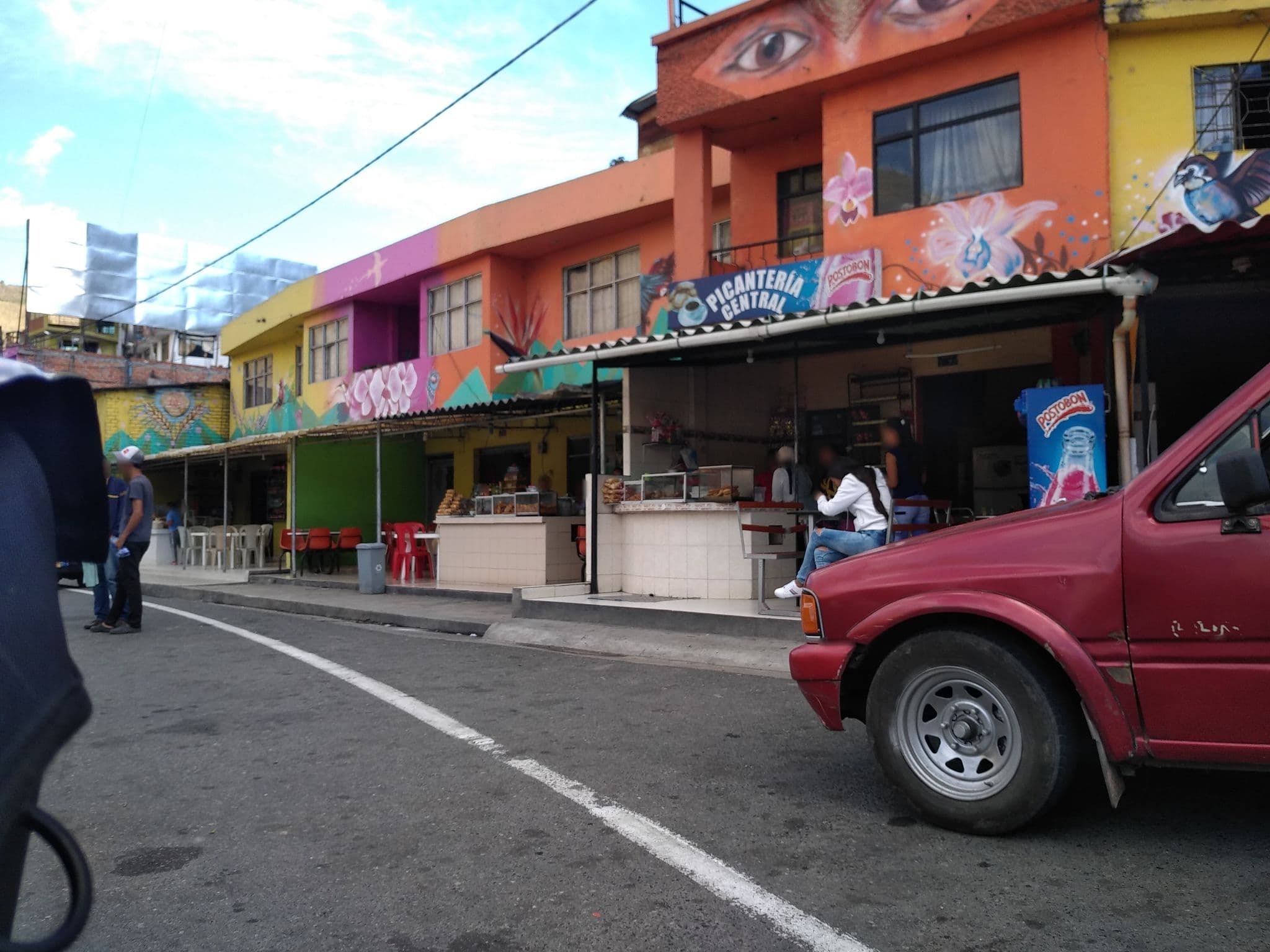 Street view near Hotel y Restaurante Casa Blanca, Imués — © nomadmapper (CC BY-SA · Mapillary)