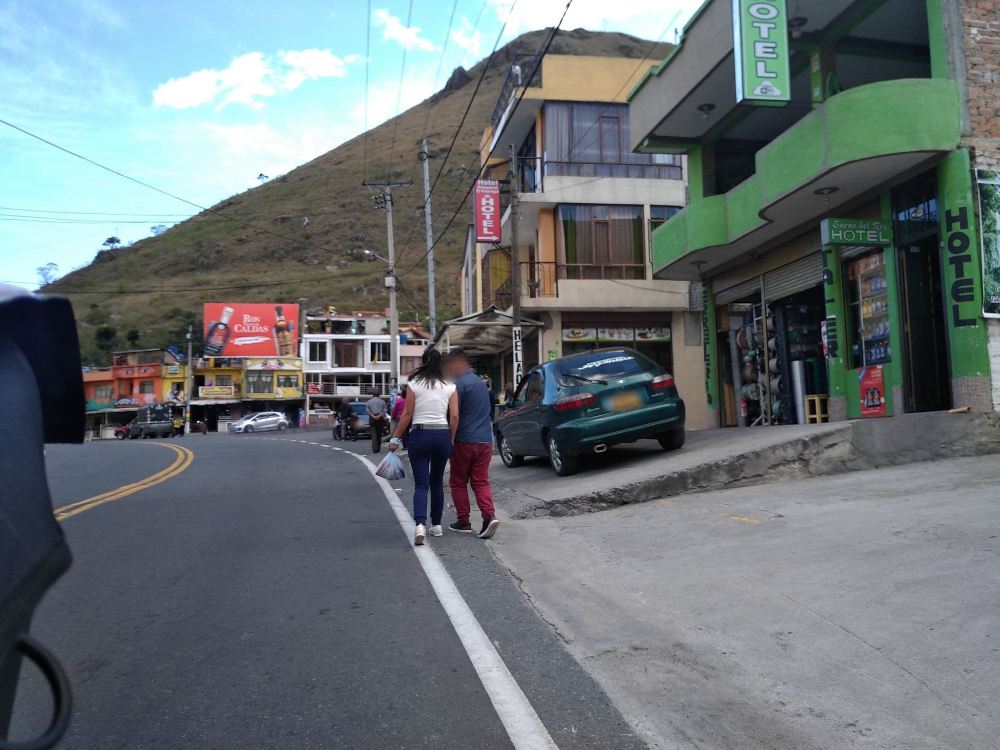 Street view near Hotel Don Julio, Imués — © nomadmapper (CC BY-SA · Mapillary)