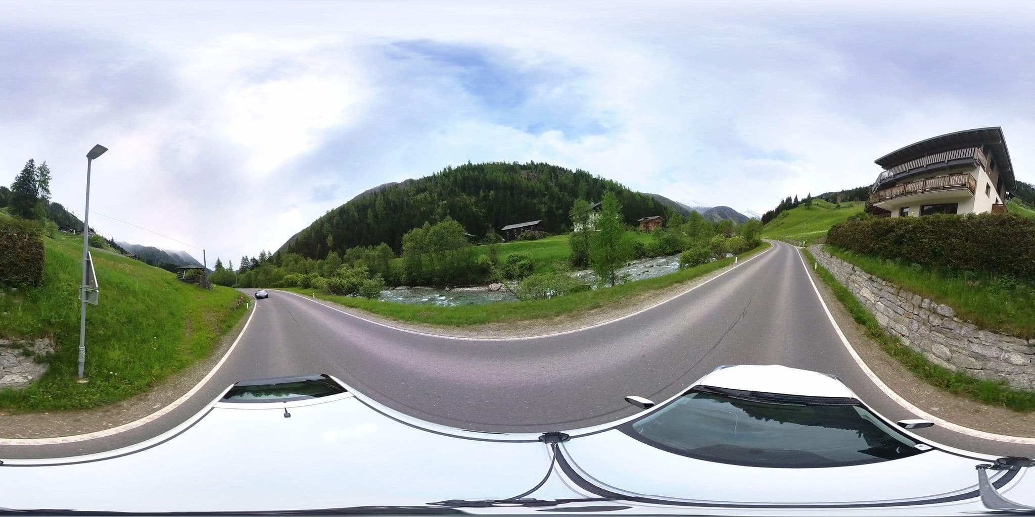 Street view near Haus Panorama, Virgen