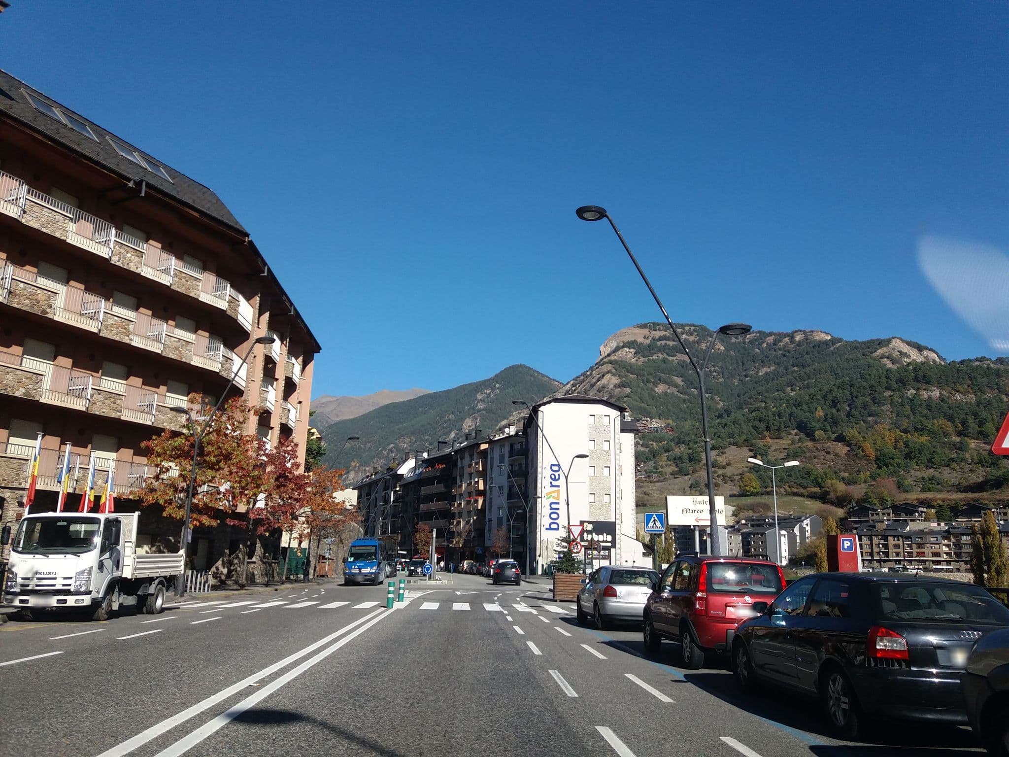 Street view near Hotel Marco Polo, la Massana — © egofer (CC BY-SA · Mapillary)