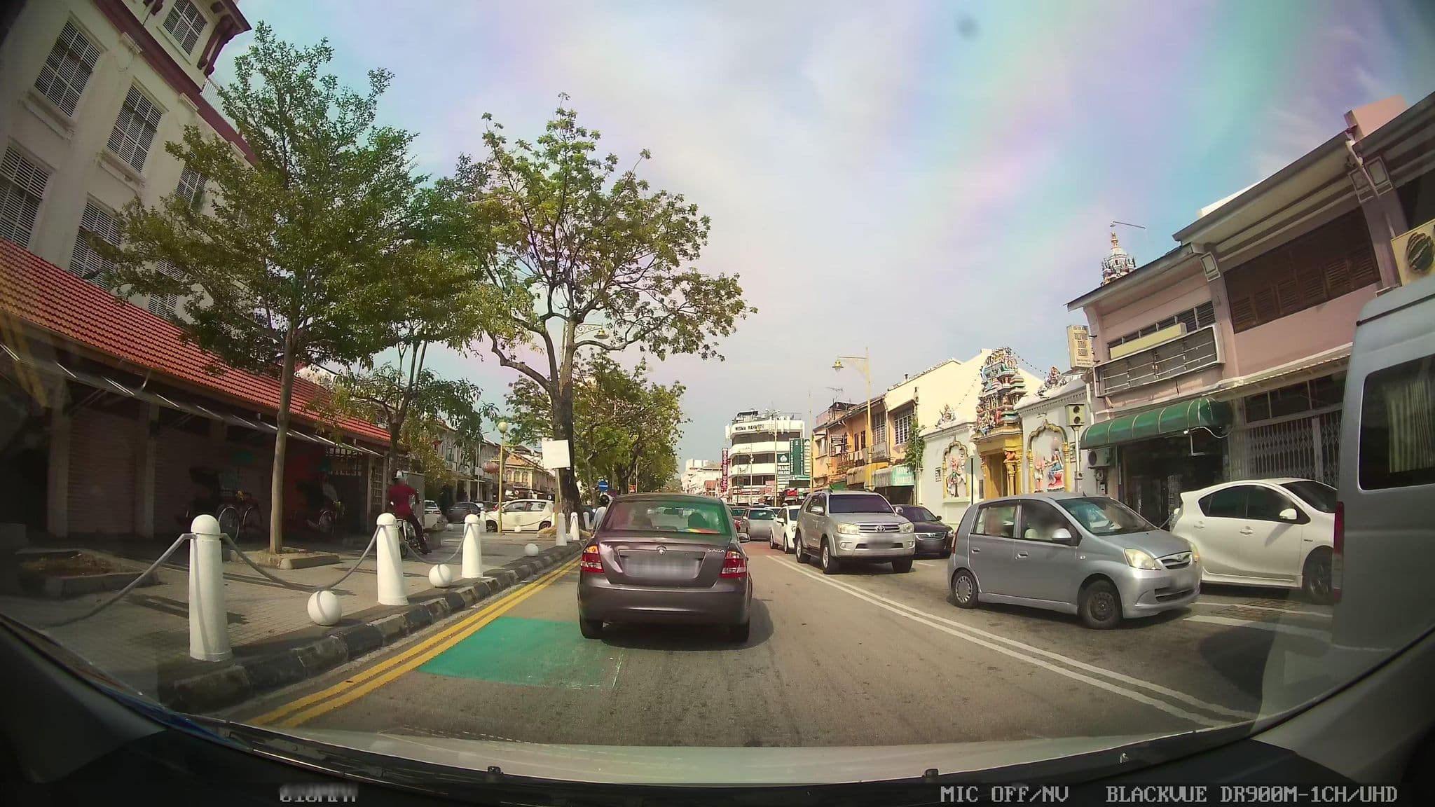 Street view near Lebuh Queen City Hotel, George Town — © kaart_4 (CC BY-SA · Mapillary)