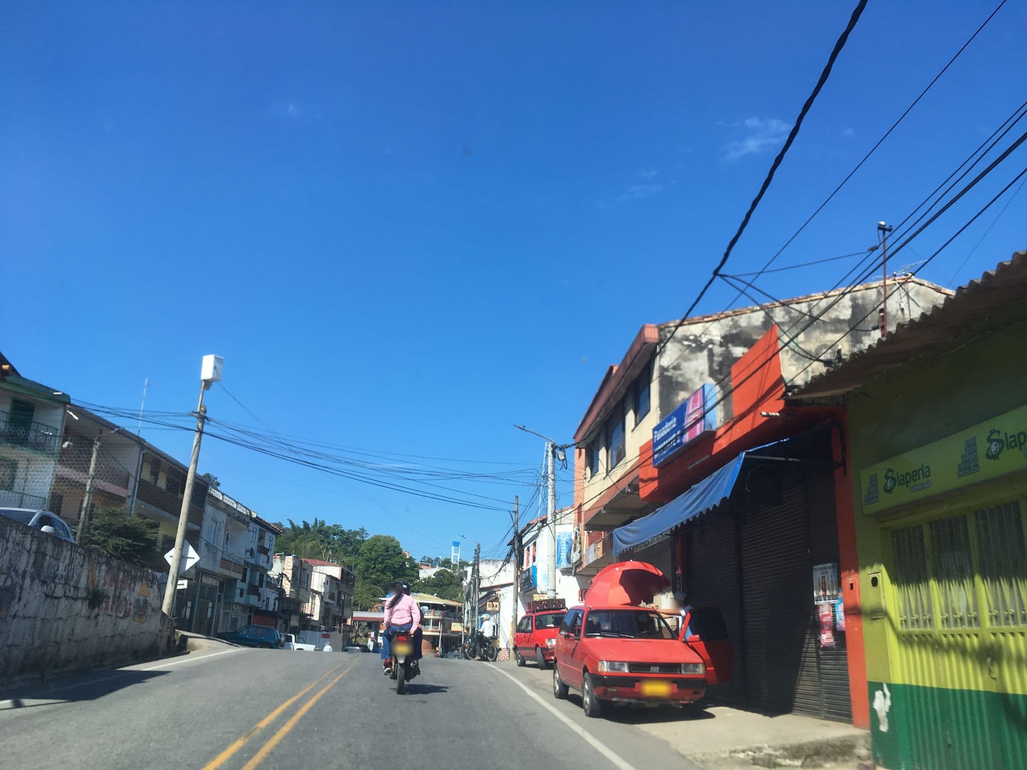 Street view near Hotel y Restaurante De Mi Tierra, Oiba — © nicovargas (CC BY-SA · Mapillary)