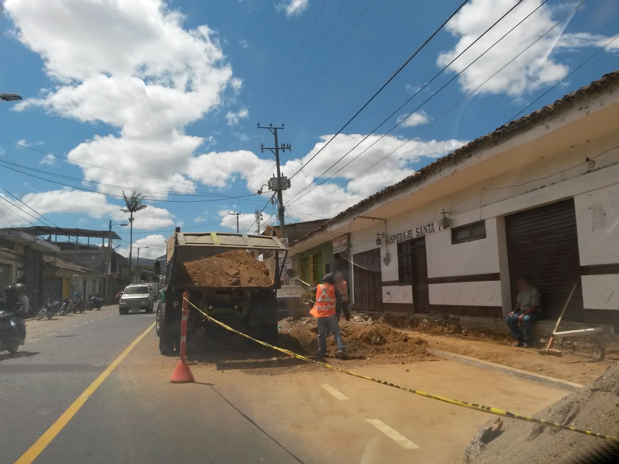 Street view near Hospedaje Santa Fe, Piendamo — © kaxtillo (CC BY-SA · Mapillary)