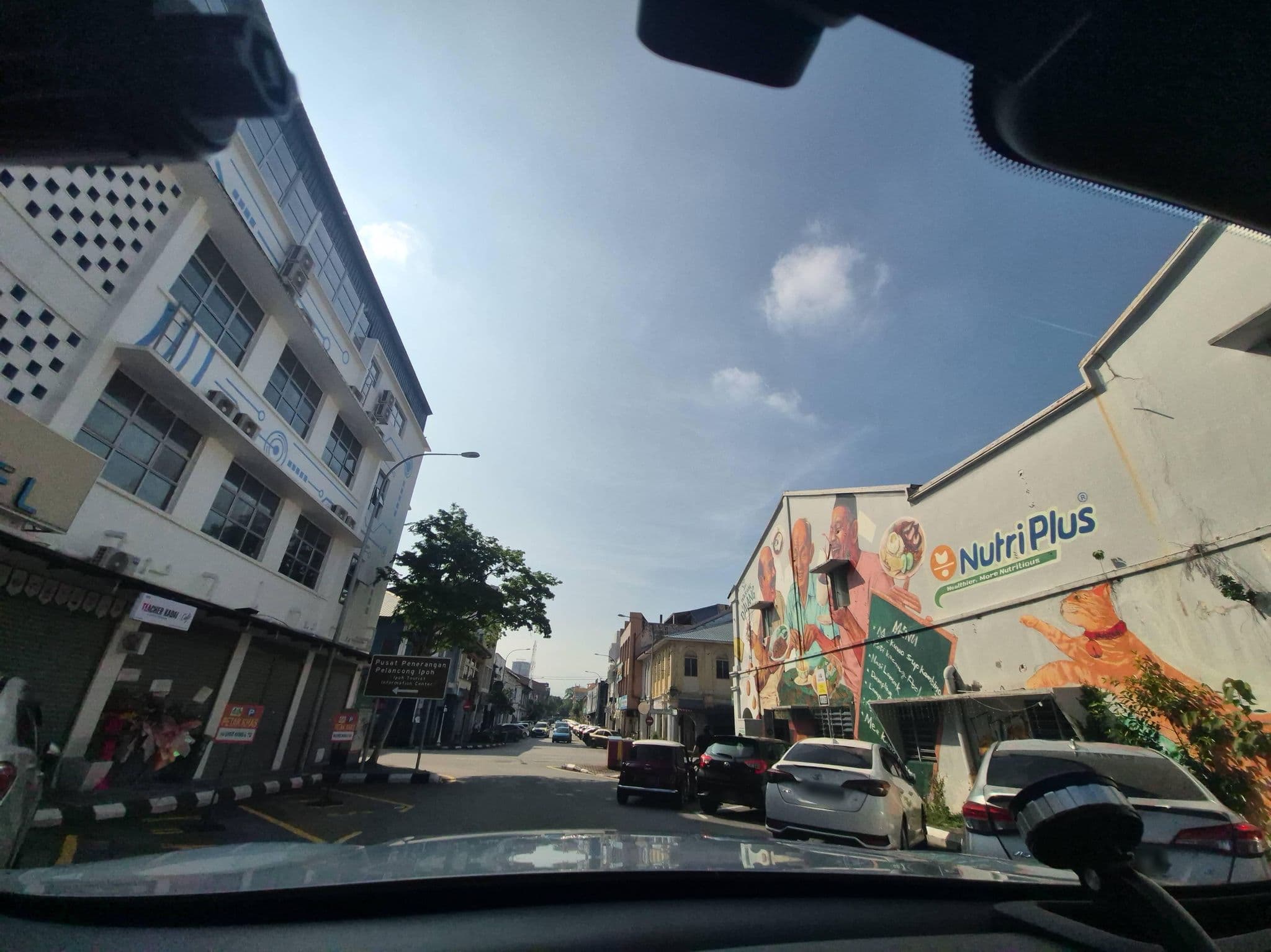 Street view near One Stop Hotel (Hotel Bajet One Stop), Ipoh — © lin_wang (CC BY-SA · Mapillary)