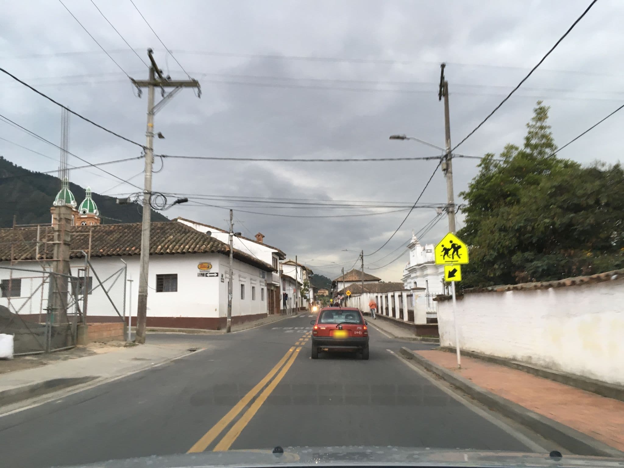 Street view near Hotel Santa Ana, Sesquilé — © nicovargas (CC BY-SA · Mapillary)