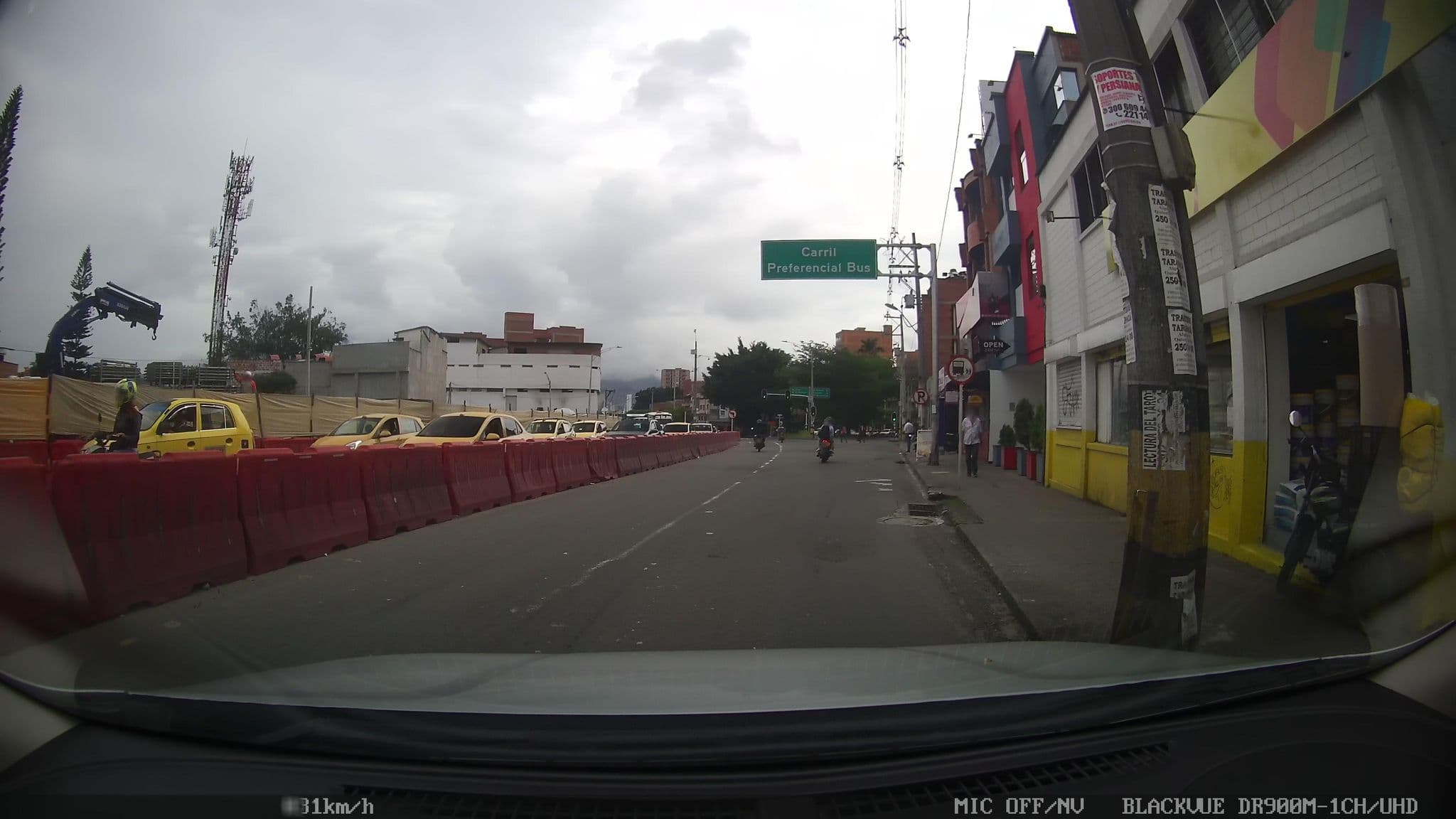 Street view near Spa Hotel, Medellín