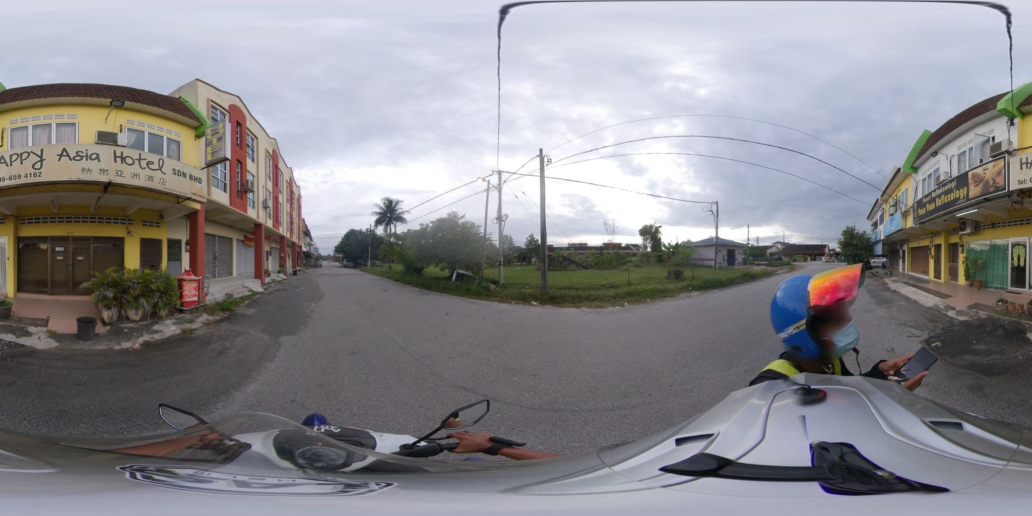 Street view near Hong Chi Hotel Langkap, Kampung Chui Chak — © ahlangworks (CC BY-SA · Mapillary)