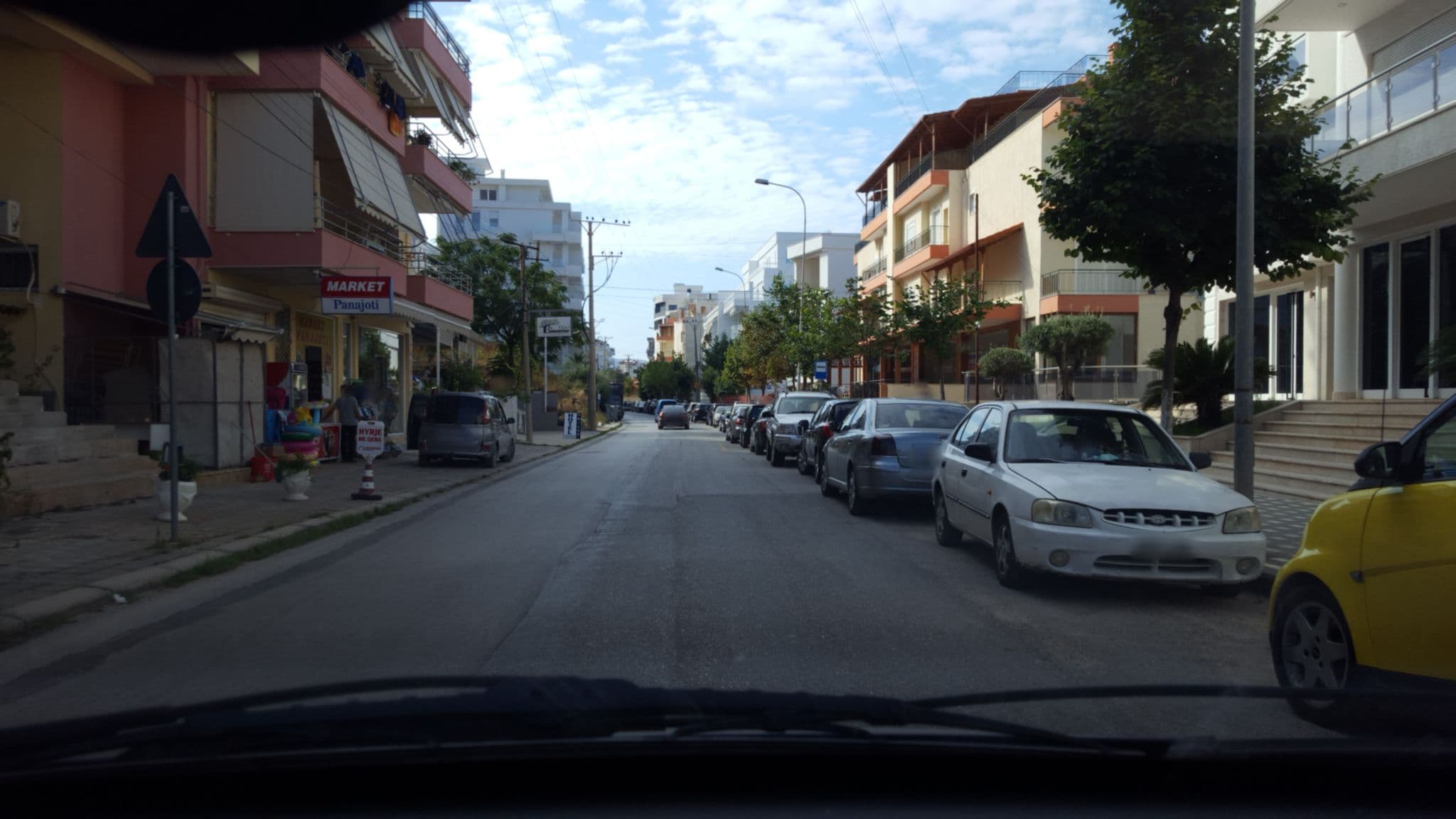 Street view near Hotel Kent, Sarandë — © denisju_osm (CC BY-SA · Mapillary)