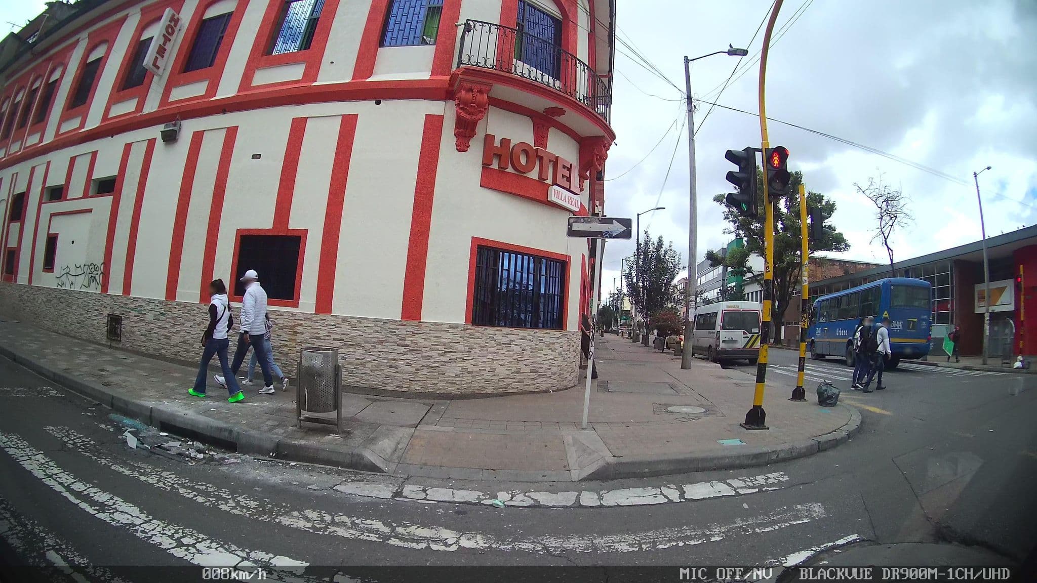 Street view near Hotel, Bogotá