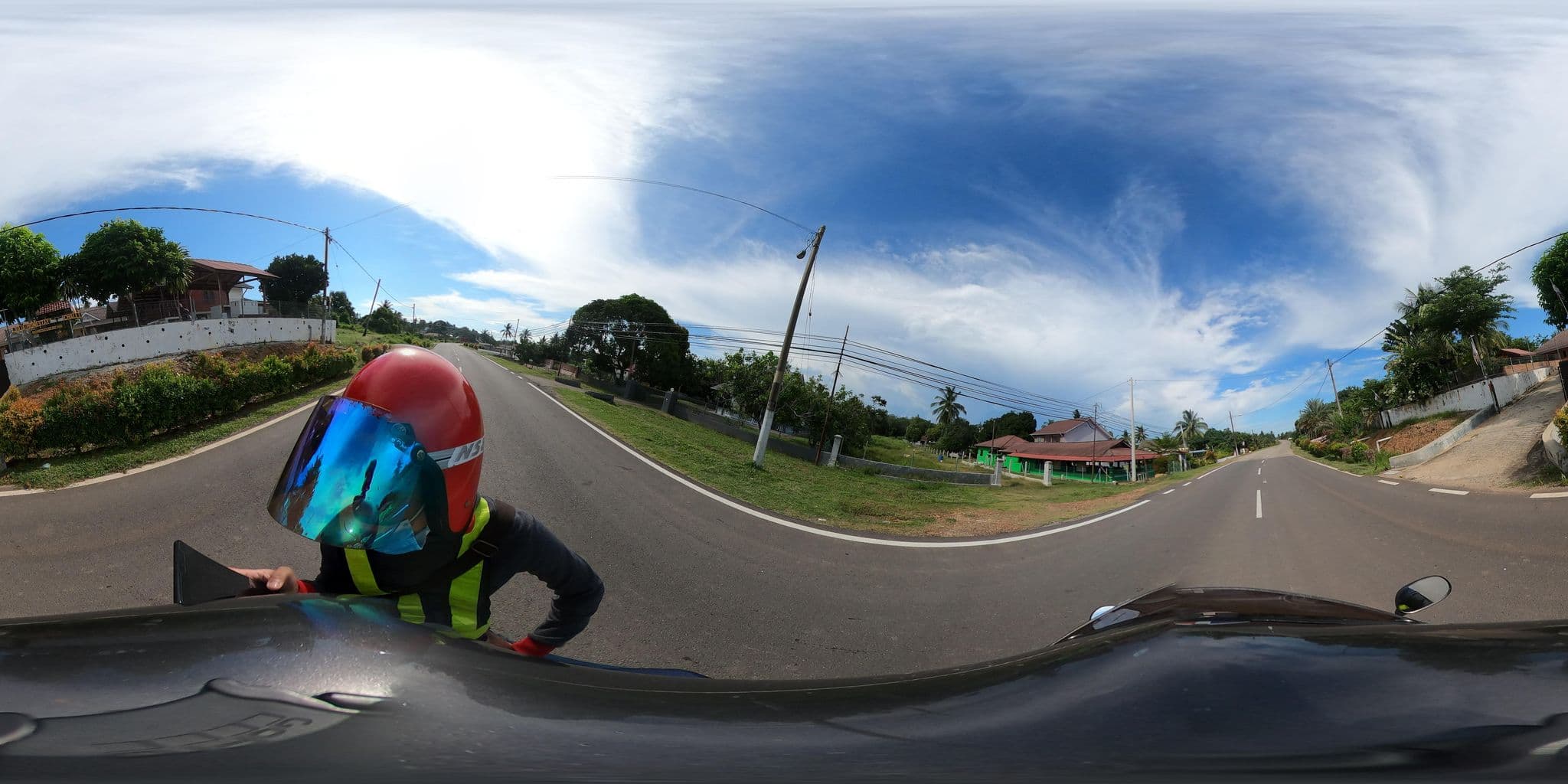 Street view near Julia Homestay & Chalet, Kampung Kuala Linggi — © ahlang2 (CC BY-SA · Mapillary)