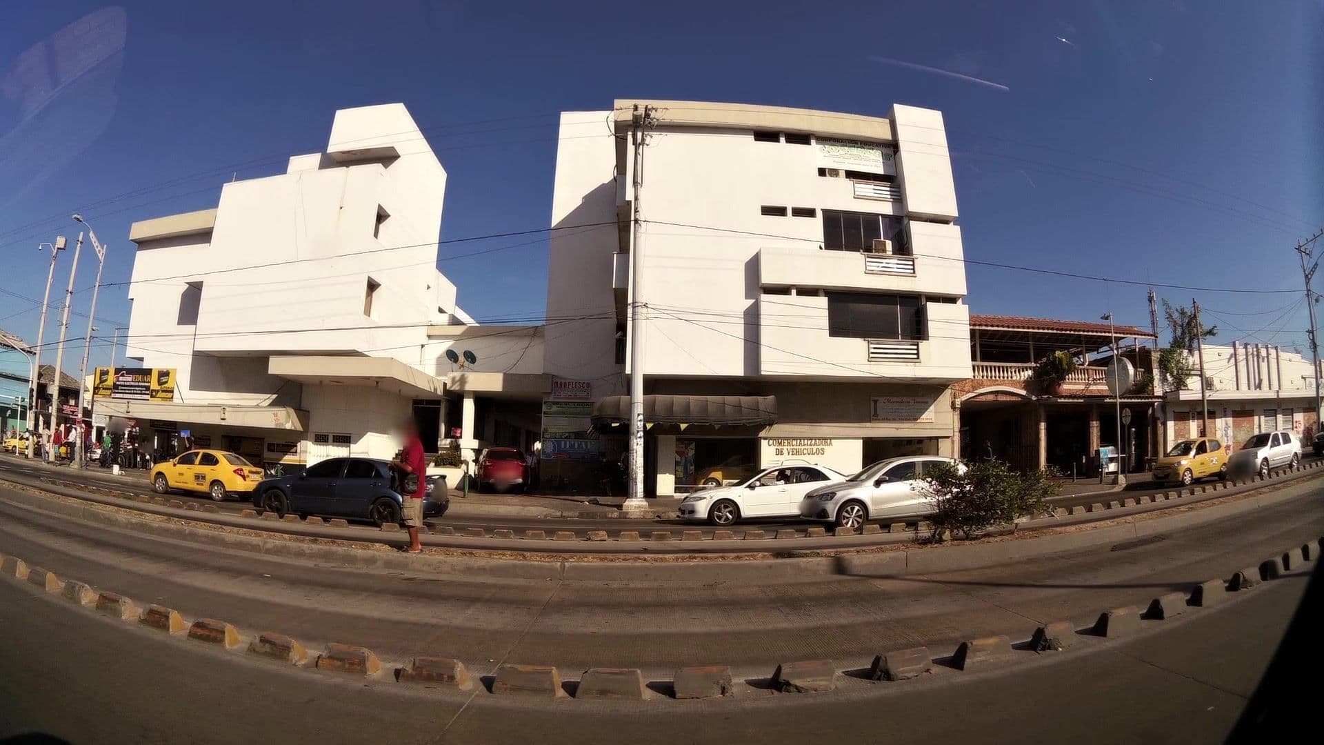 Street view near Hotel Canadiense, Barranquilla — © kaartcam (CC BY-SA · Mapillary)