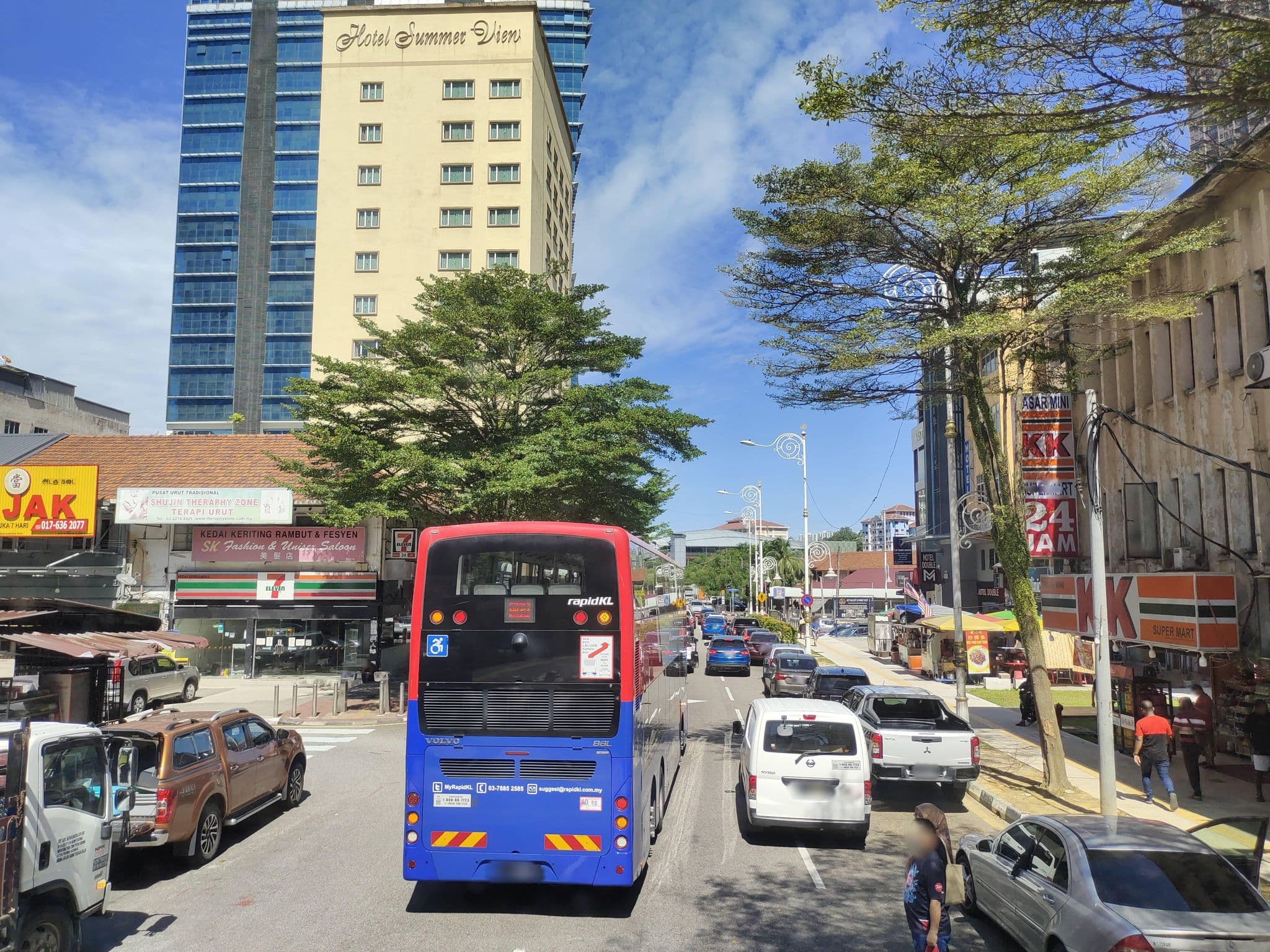 Street view near Lido Hotel, Brickfields — © zh9567 (CC BY-SA · Mapillary)