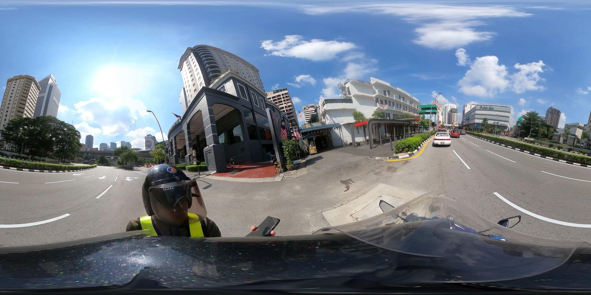 Street view near Ancasa Hotel & Spa, Bukit Bintang — © ahlang2 (CC BY-SA · Mapillary)