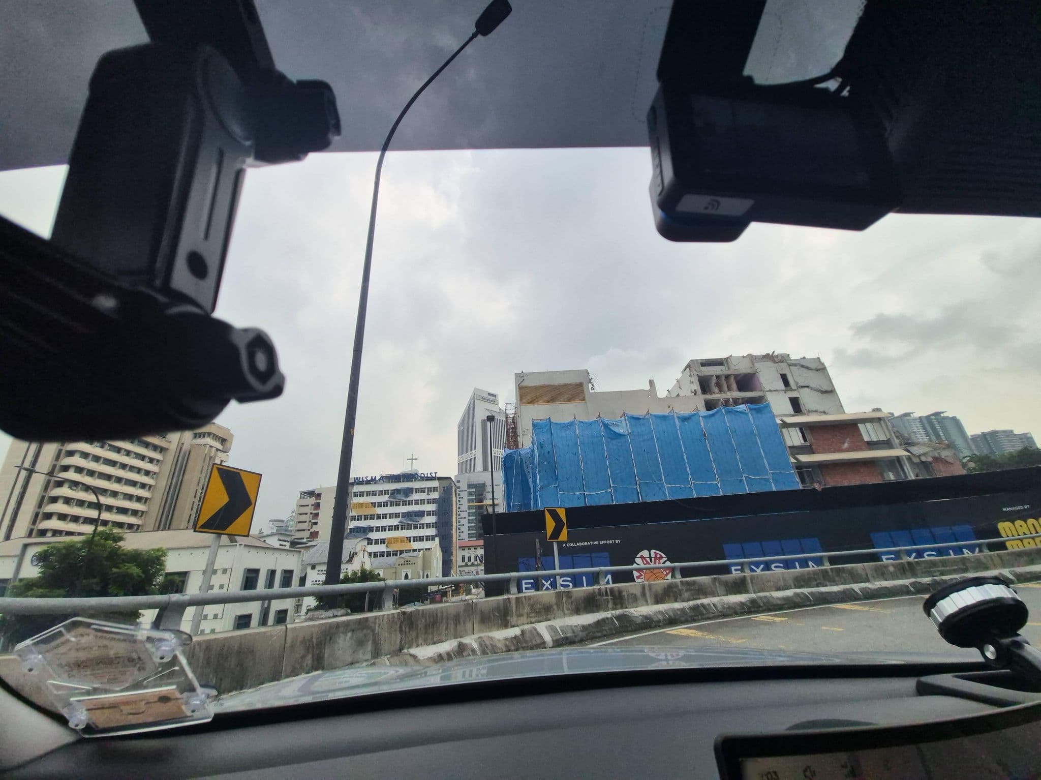 Street view near Olympic Hotel, Bukit Bintang — © lin_wang (CC BY-SA · Mapillary)